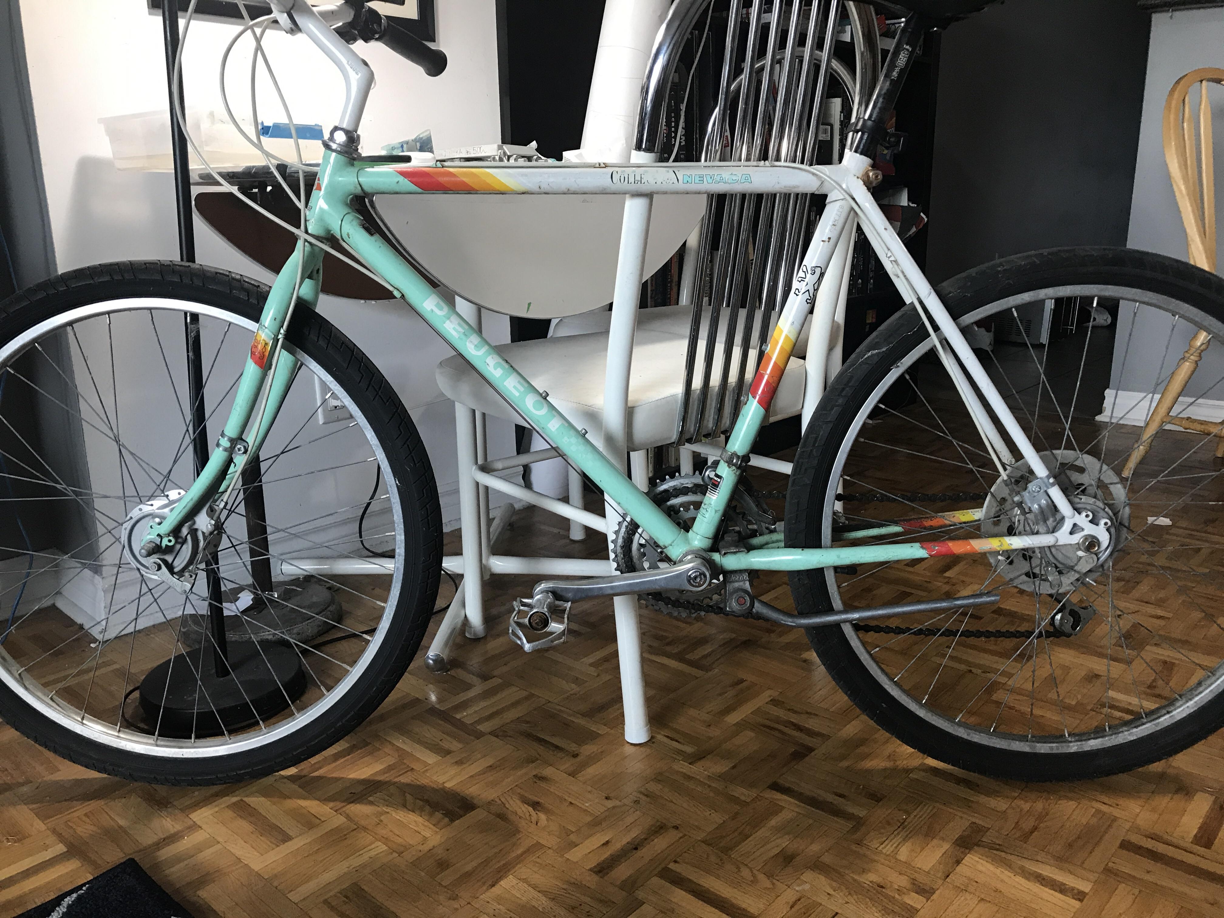 70 kijiji find. Early offering from Peugeot into mountain bikes (early