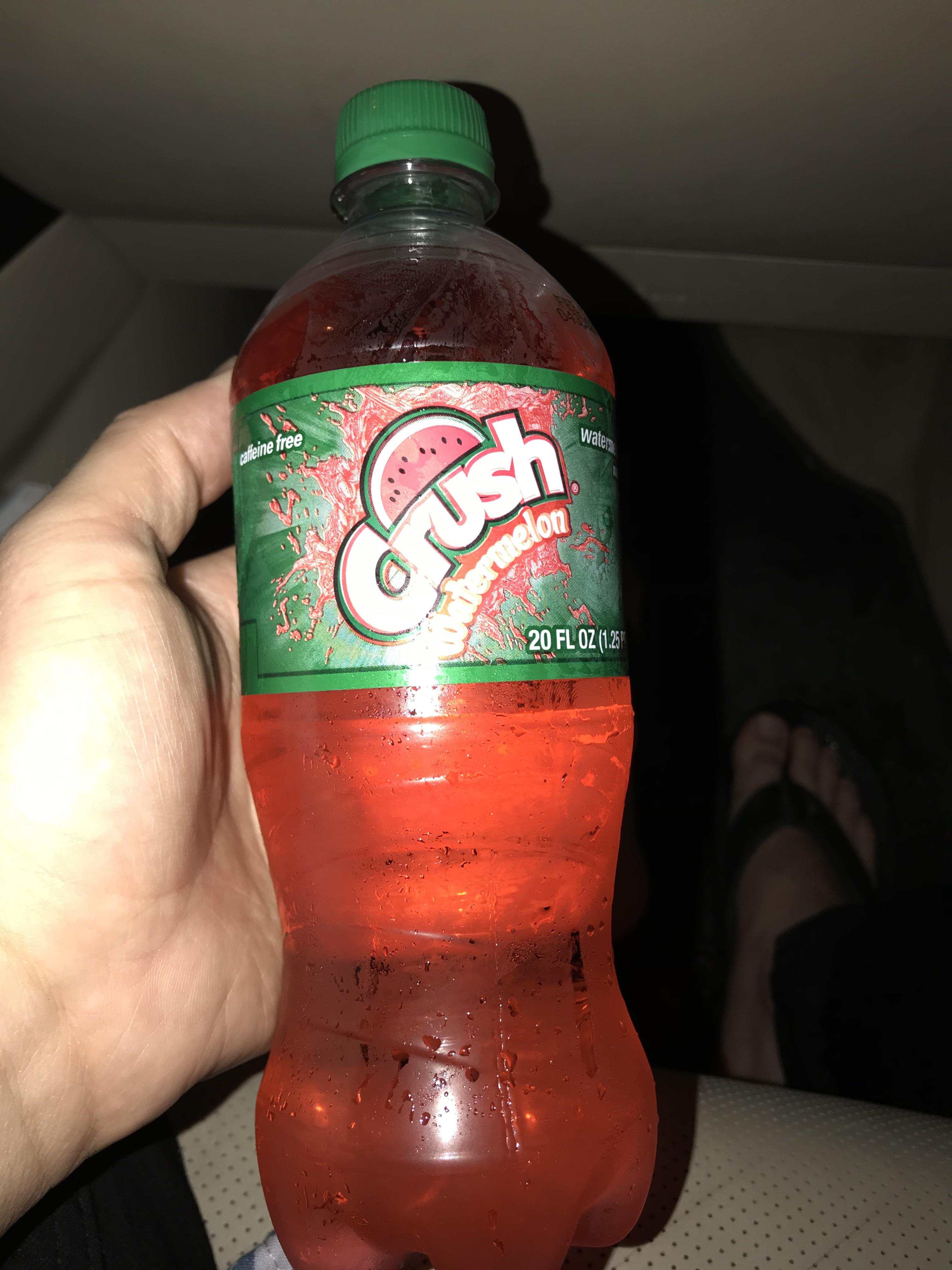 This tastes just like a watermelon jolly rancher. Sorry for the bad