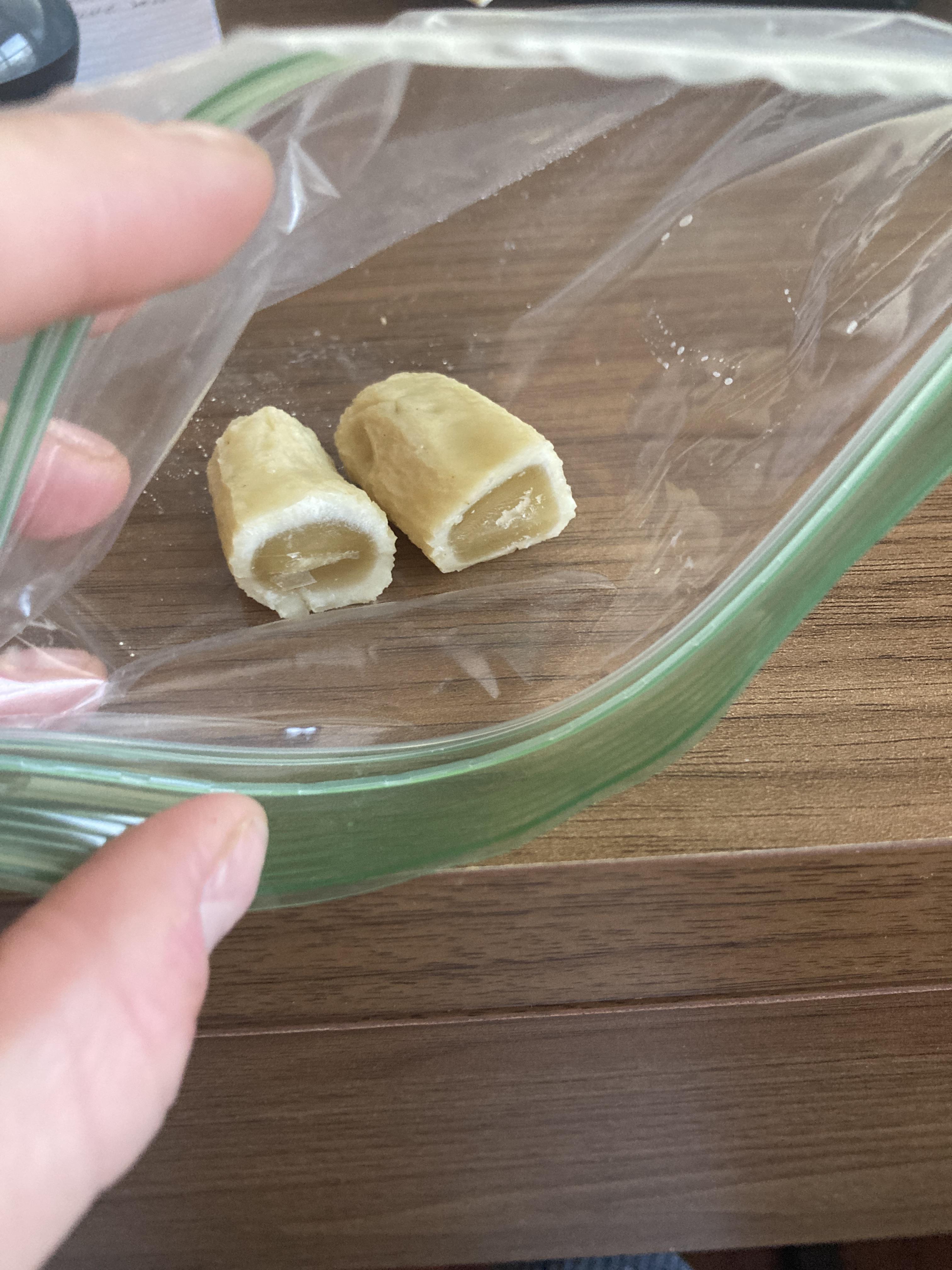 does anyone know wtf this is?My dog puked this up this morning and this