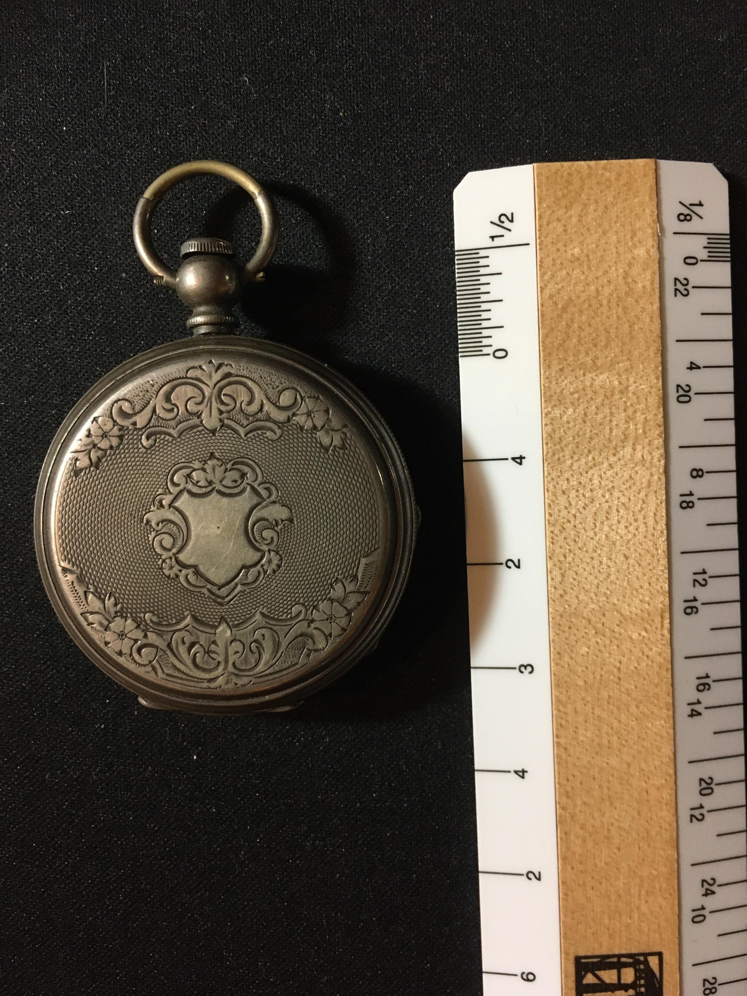 Elm city pocket watch, I think it might be overwound, also it likes to