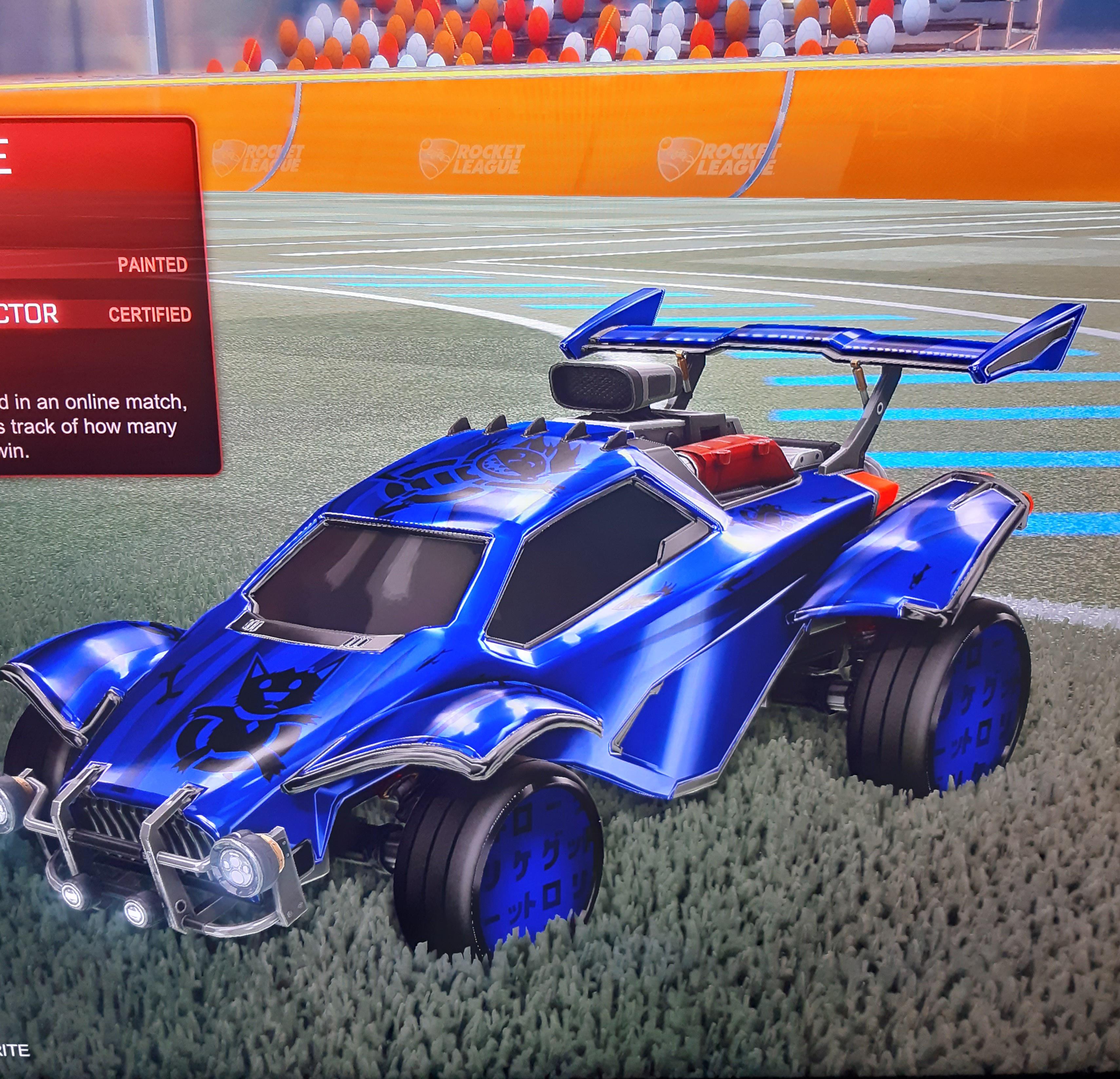 Silver octane glitch using black octane, summer slide decal and