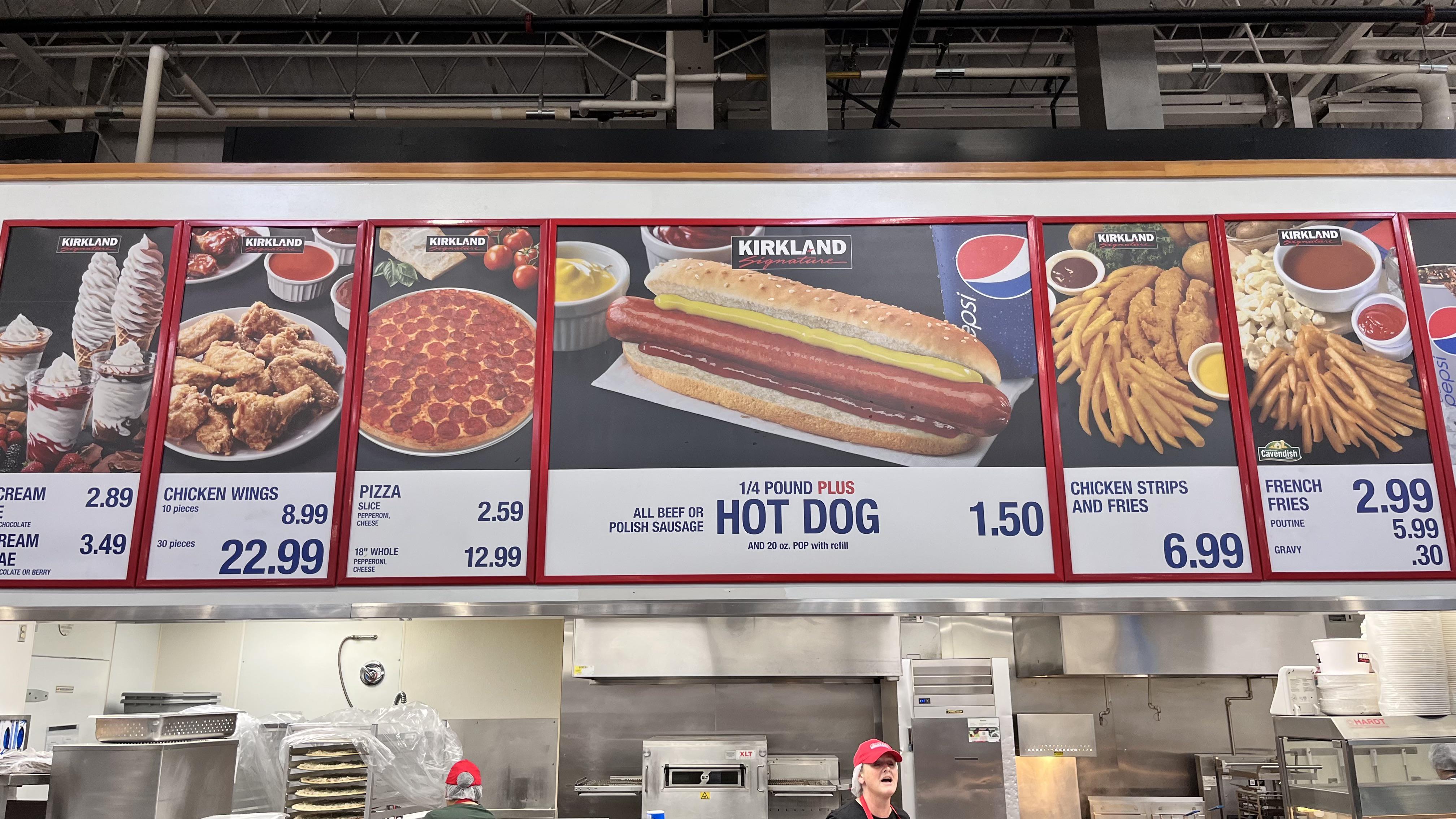 Canadian Costco food court. r/Costco