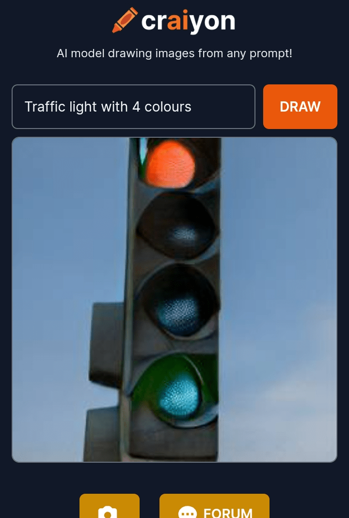 Help, what does 4th colour on the traffic light mean? Should I crouch