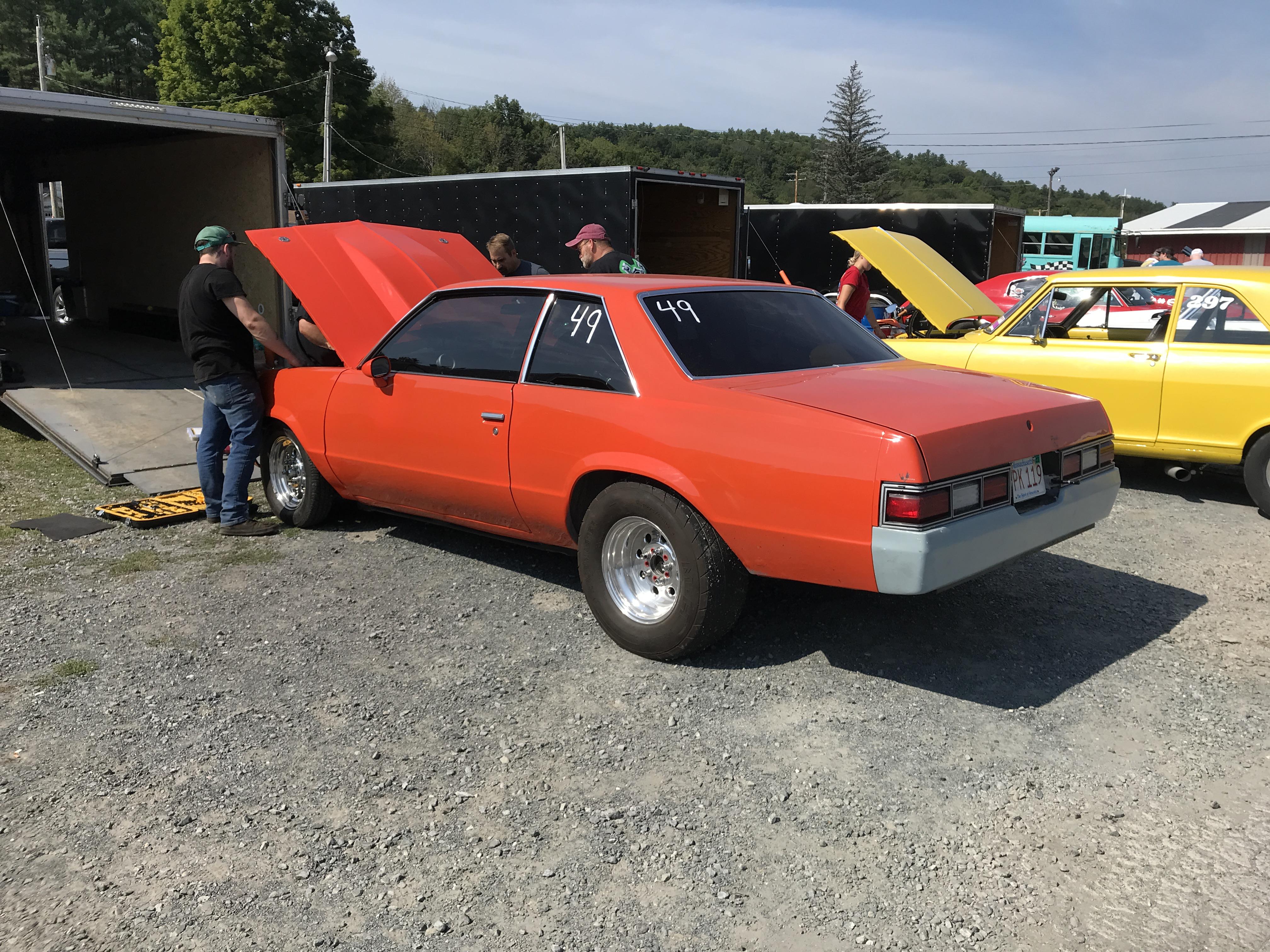 A 1979 Malibu drag car, Lebanon Valley Dragway 9/4/22 r/GBody