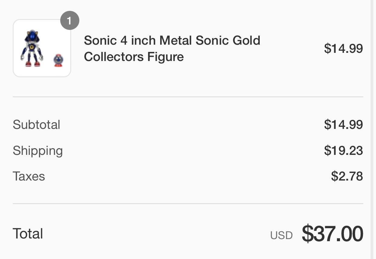 was gonna order gold metal, but the shipping cost on jakks site is