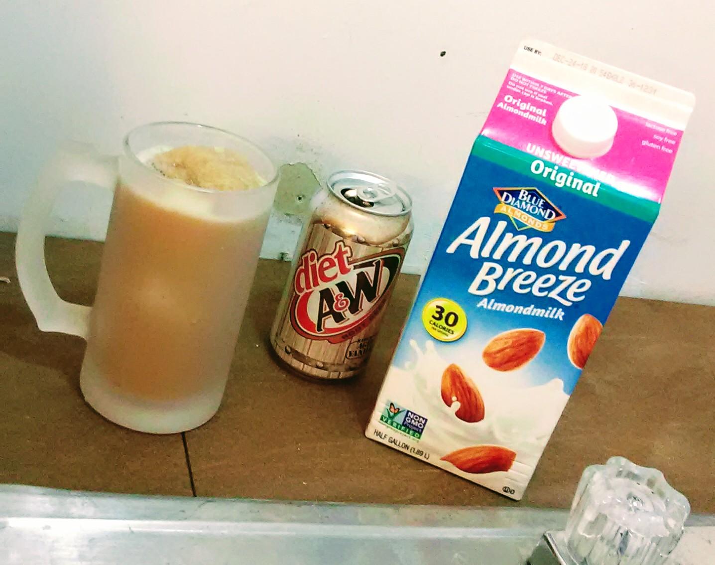 ice creamless root beer floats for the liquid fasts (15 cals) r/EDFood