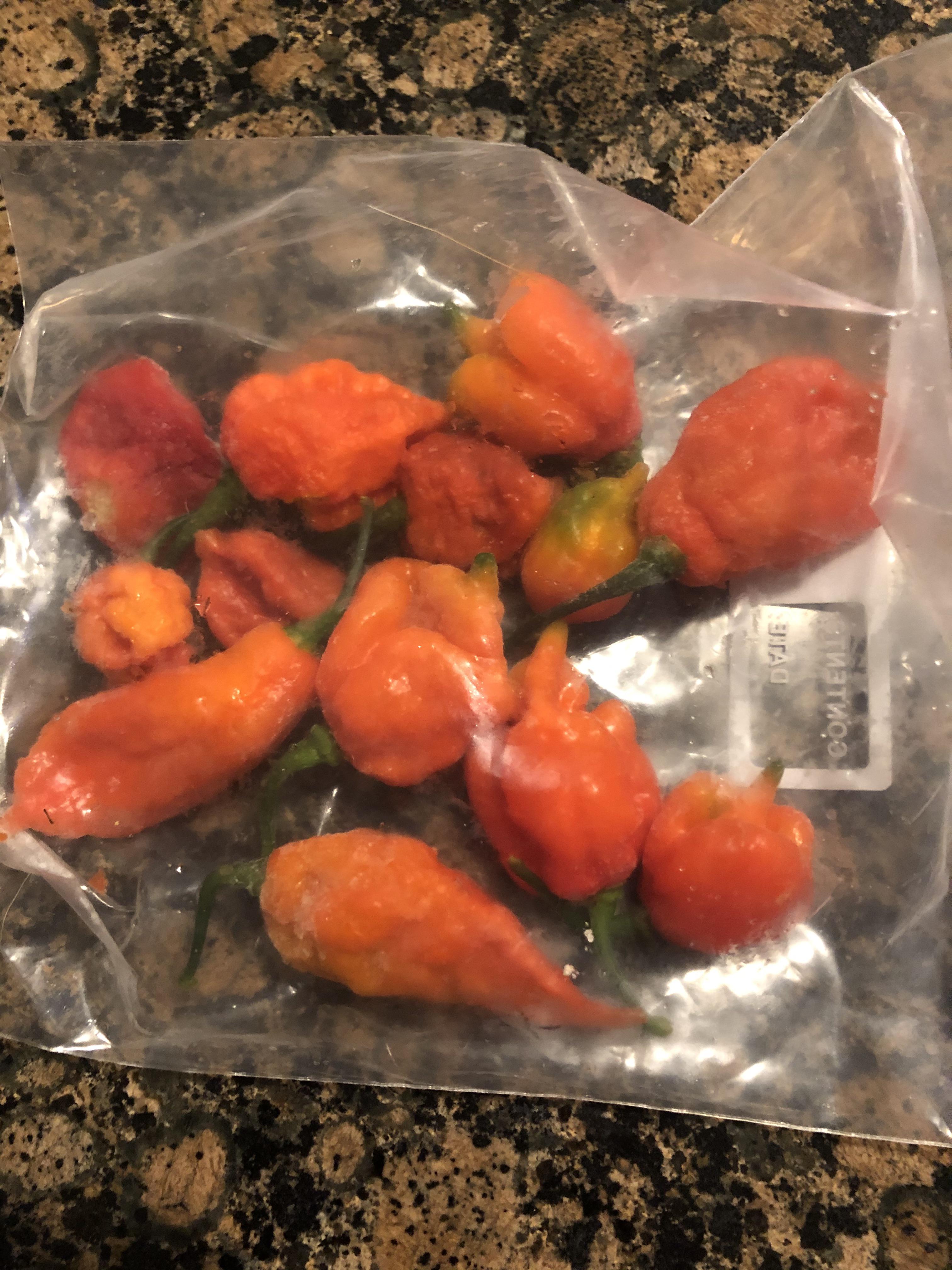 Carolina reaper peppers [I ate] r/food