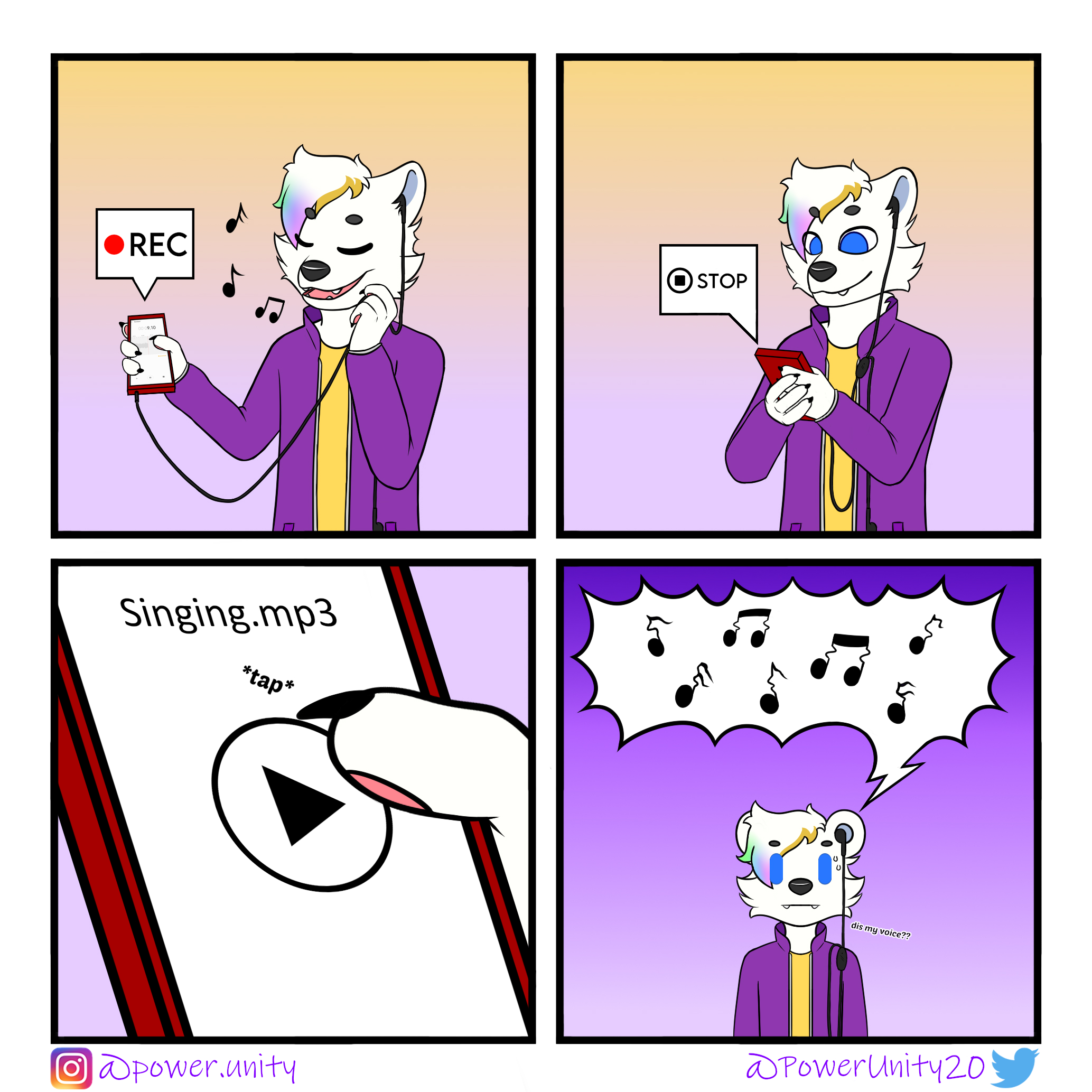 How I actually sound bad from the recorder?? r/furry