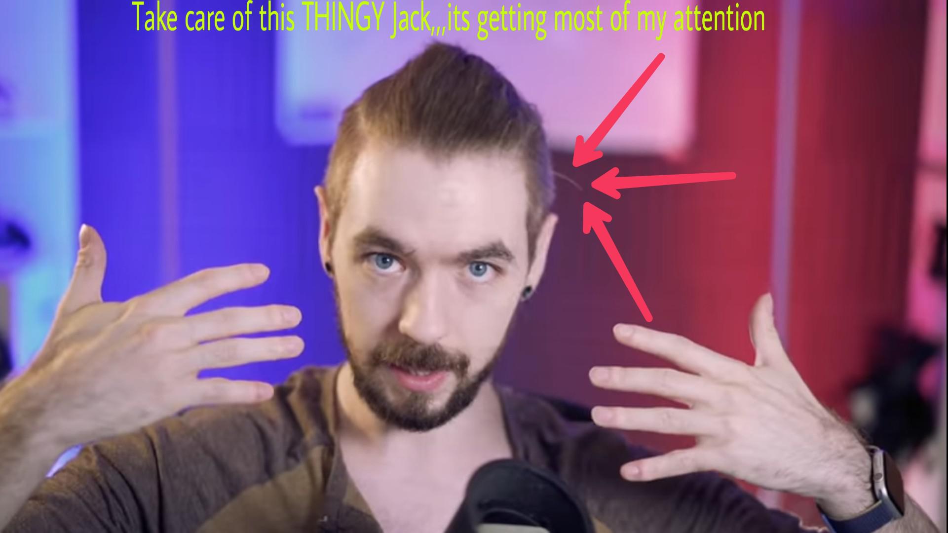 Haha one long hair r/jacksepticeye