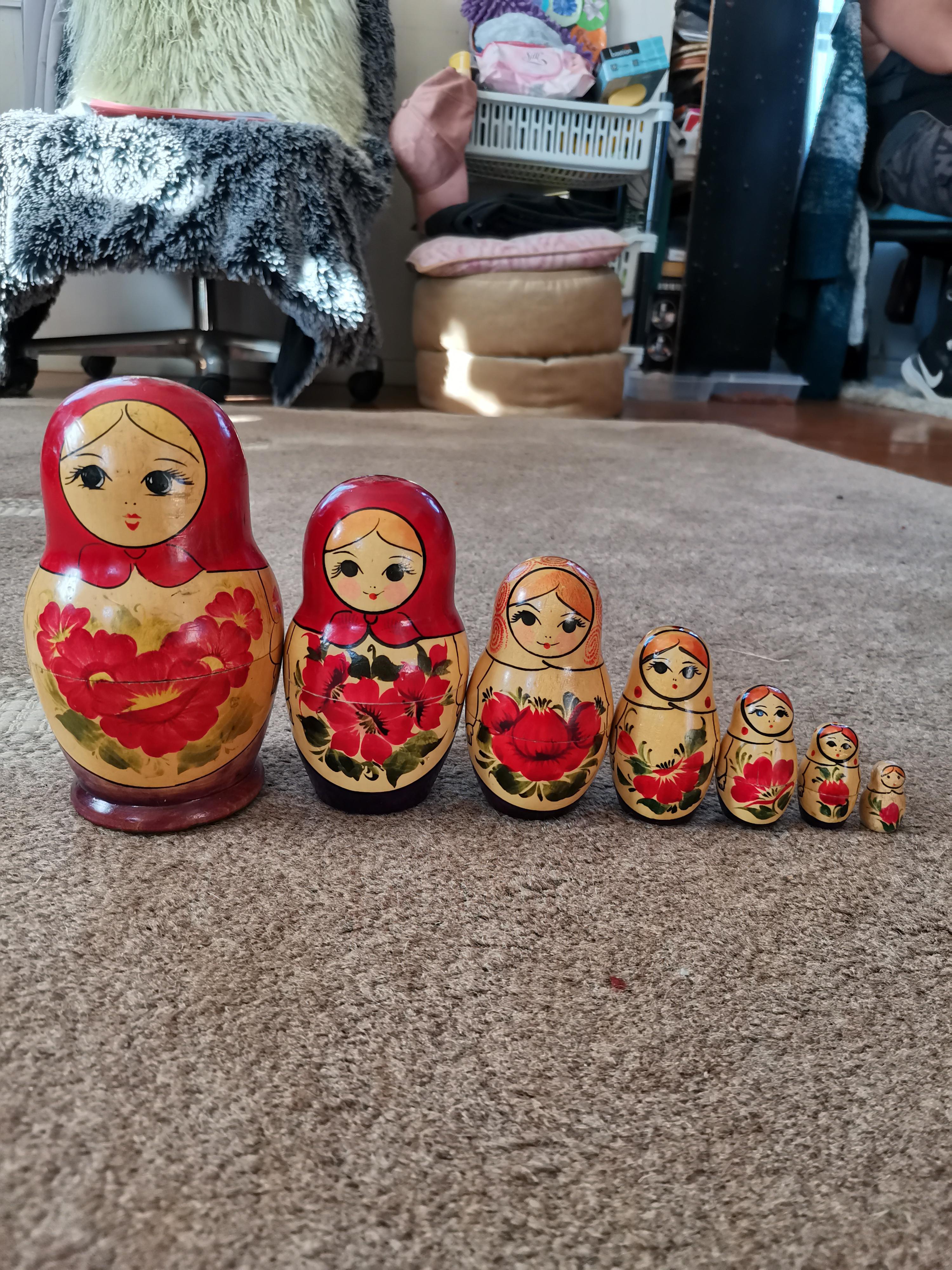 Matryoshka Dolls Waikato NZ r/mildlyinteresting