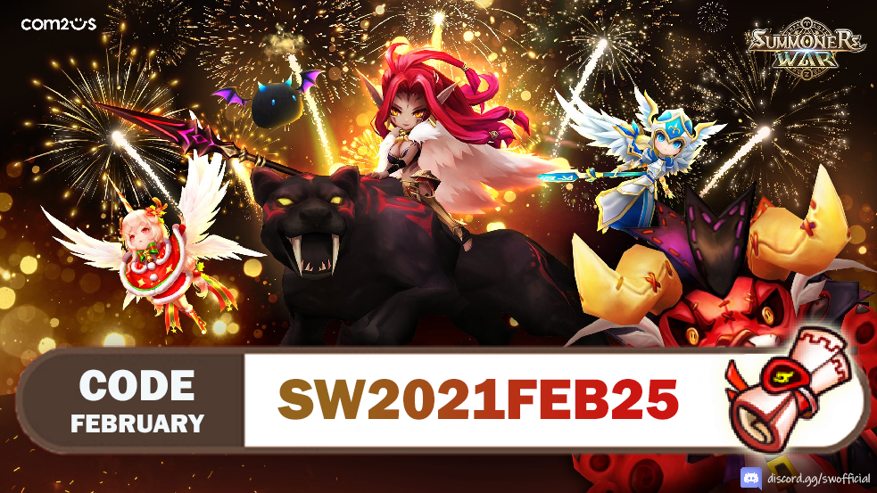 February Code (2021), Banner version r/summonerswar