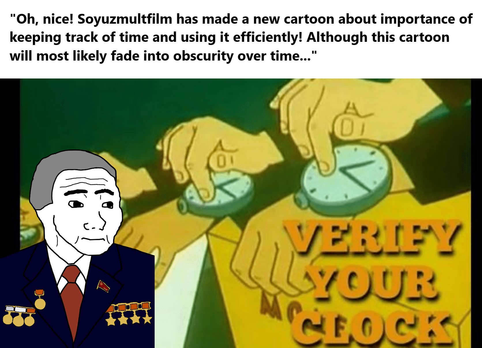 Just your average soviet cartoon from 1960s. r/HistoryMemes