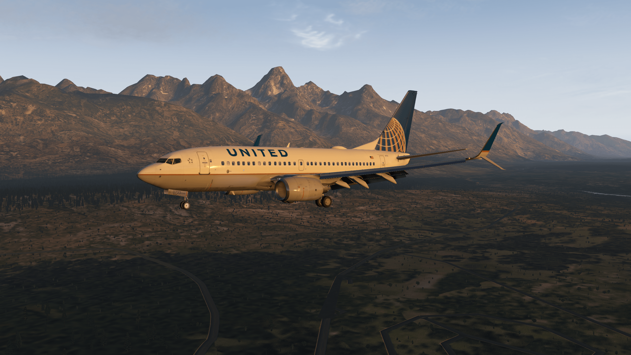 Pretty Awesome Approach into Jackson Hole with the Ultimate 737700