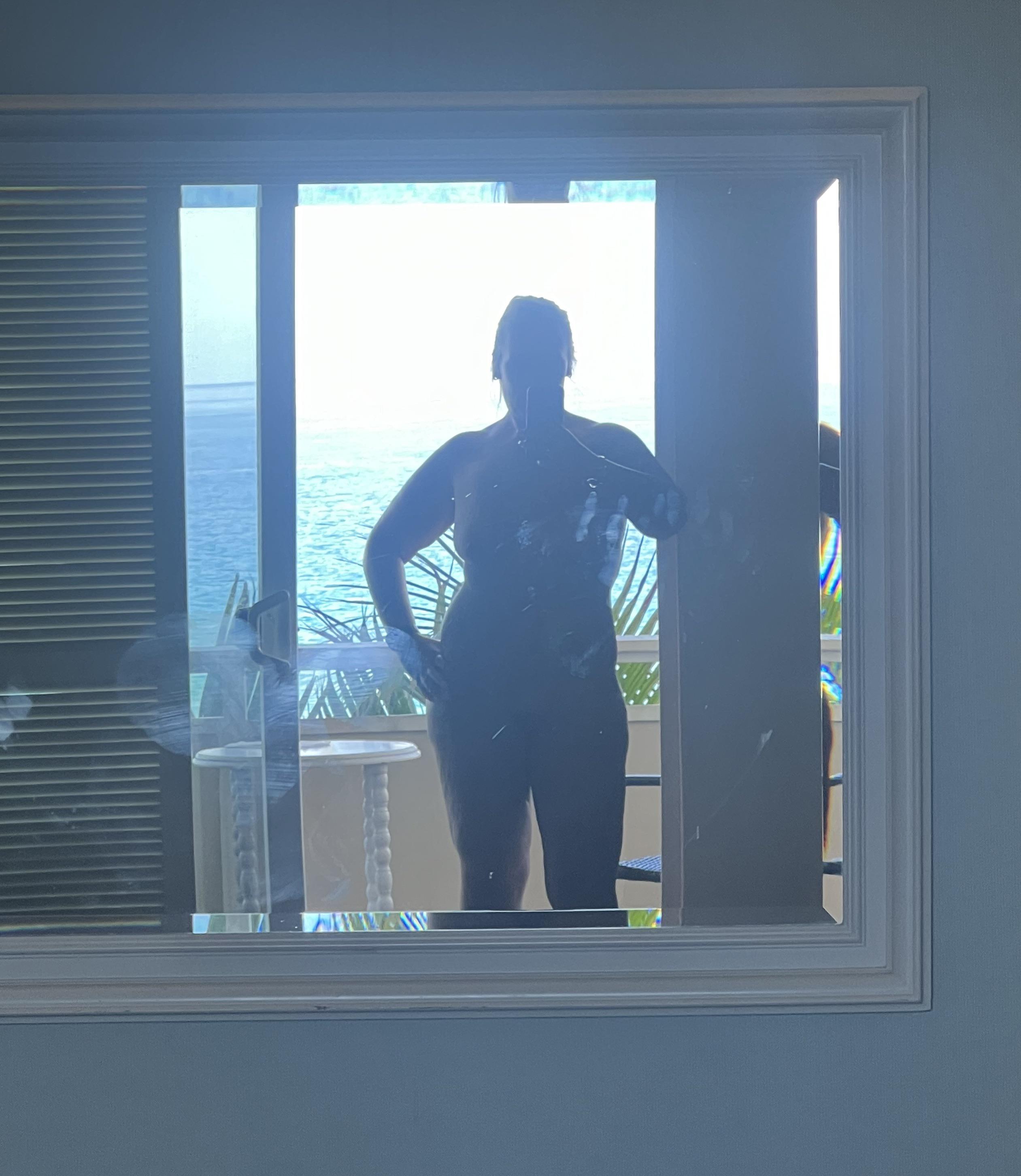 Naked mirror selfie : MirrorSelfie