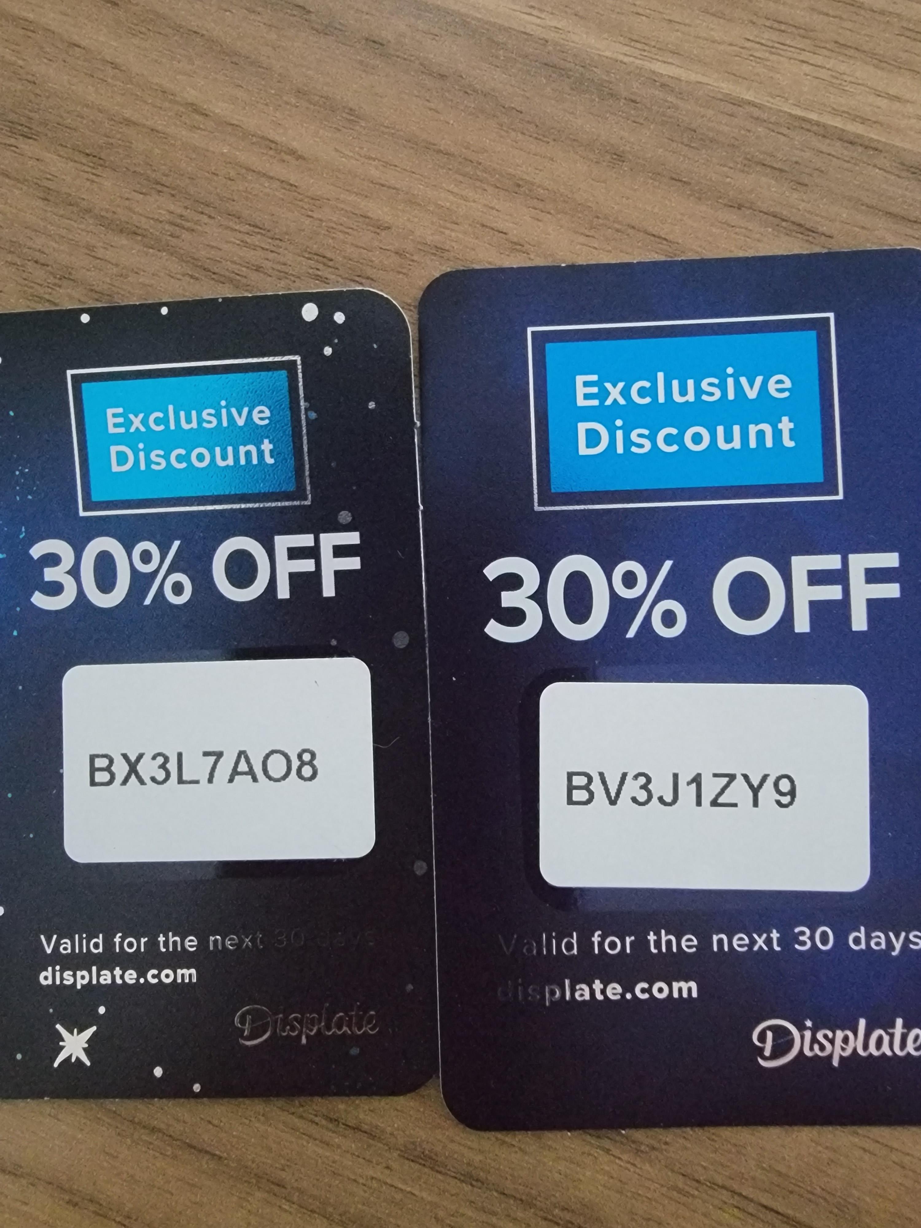 a couple discount codes! r/Displate