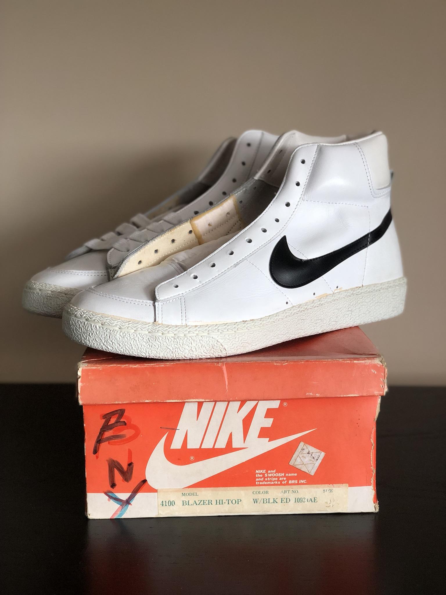 1982 Nike Blazer. Brand new w/ box. Made in Japan. Happy Sunday! r