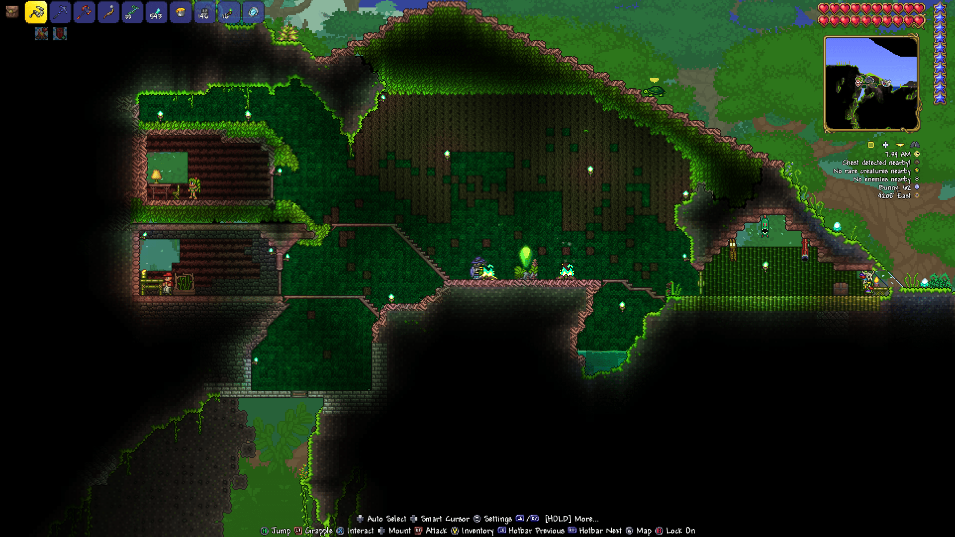 Jungle biome build r/Terraria