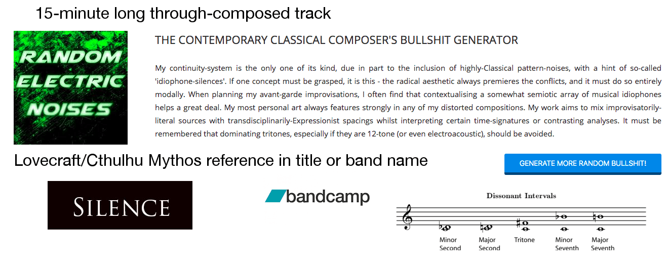 The experimental music starter pack r/sixthworldmusic