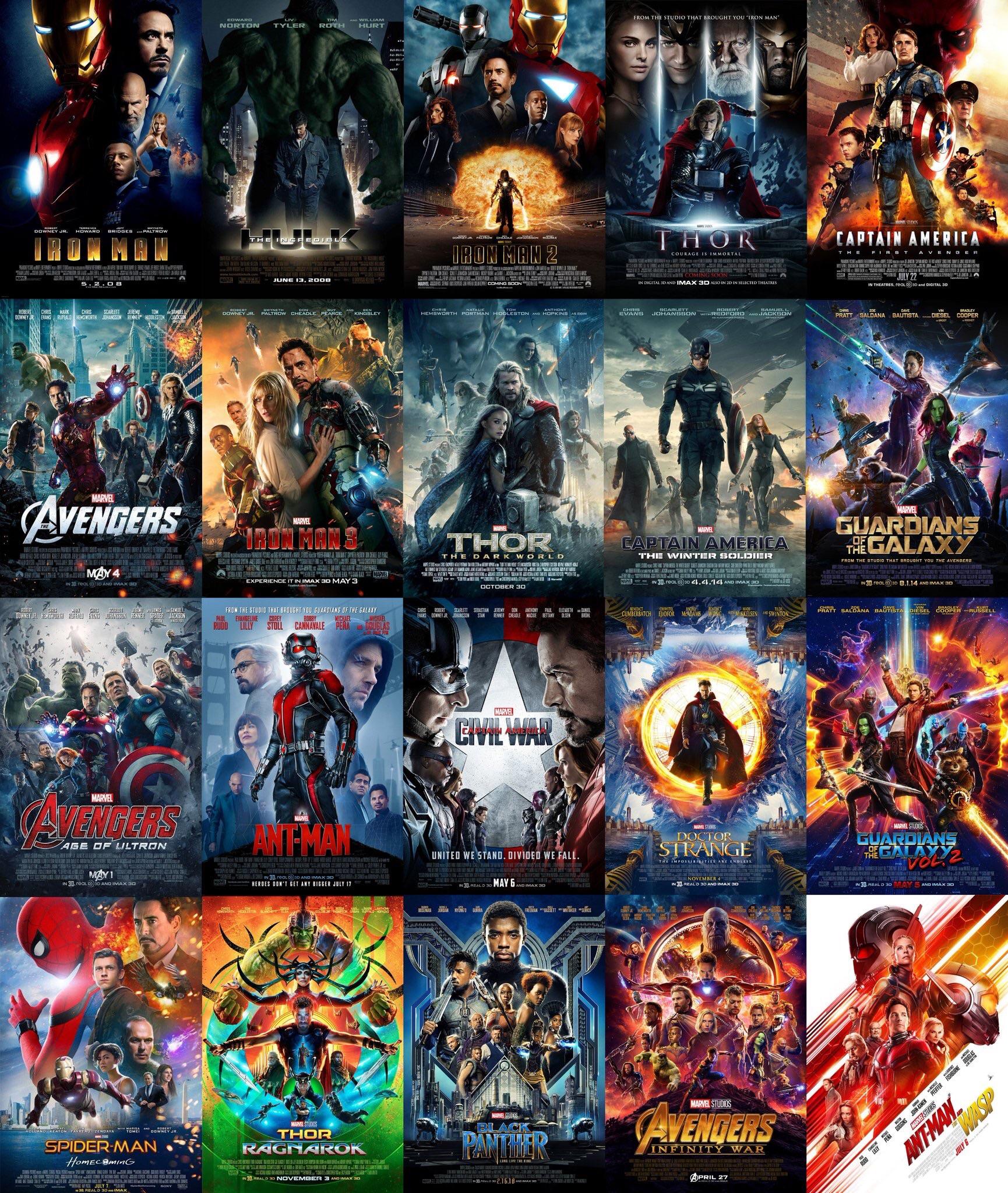 What's your favorite MCU poster? r/marvelstudios