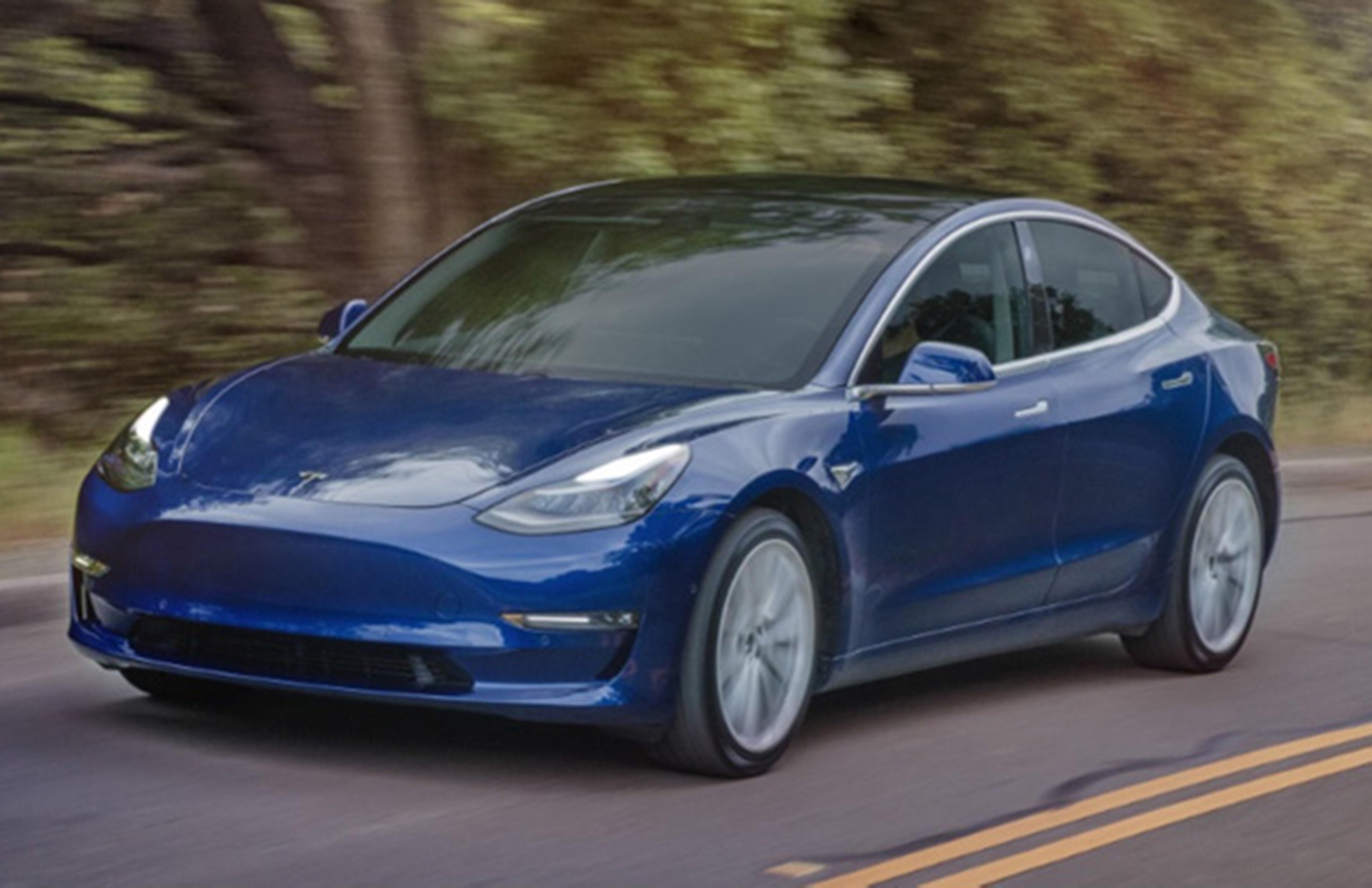Blue Model 3 teslamotors
