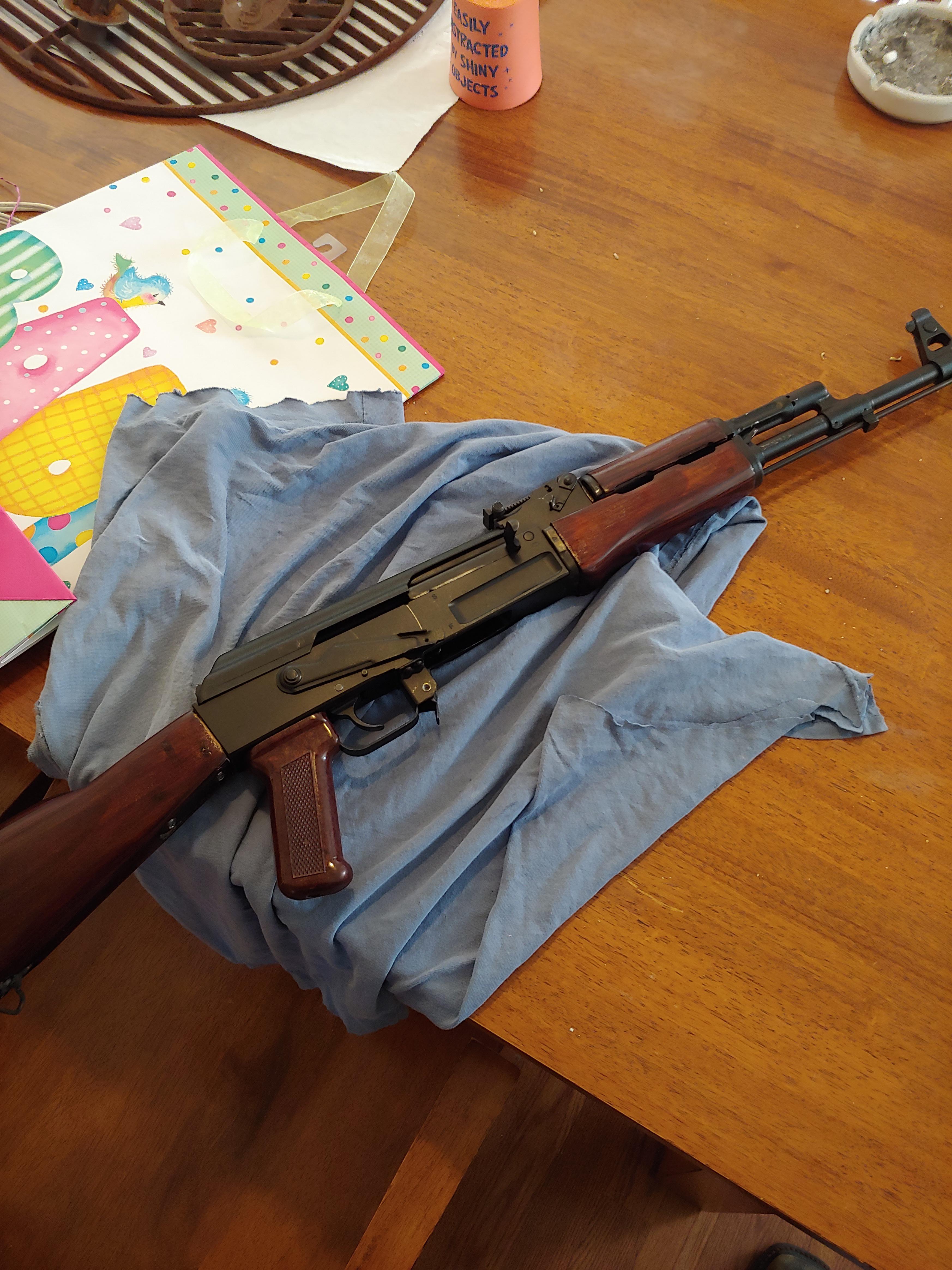 My Arsenal SAM7R with Combloc Customs surplus furniture r/ak47