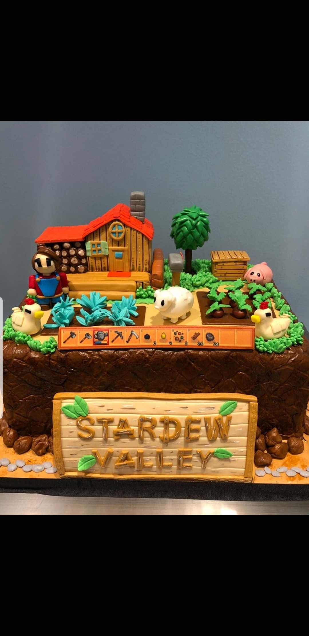 This awesome Stardew Valley cake I just saw. Delicious r/StardewValley
