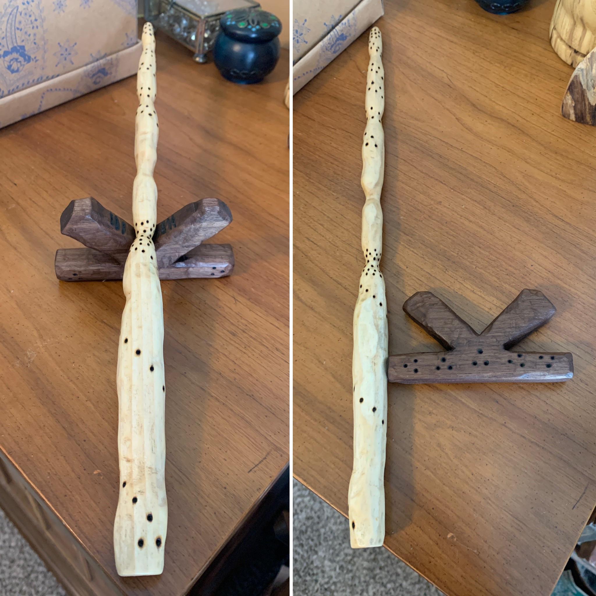 Started burning for some design. Need to practice...poplar wood with