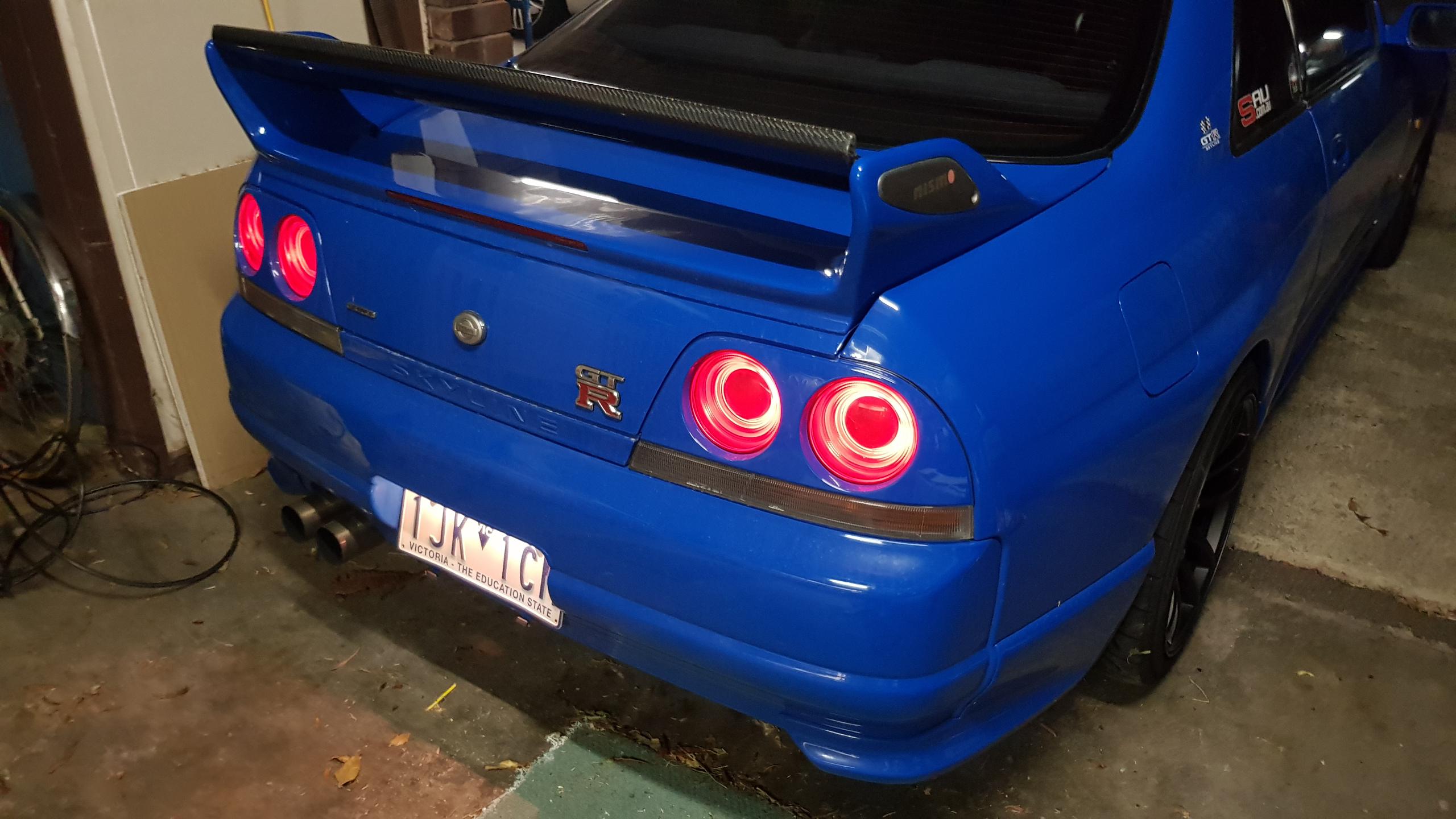 My favourite tail lights. R33 GTR (1996 LM Limited) r/JDM