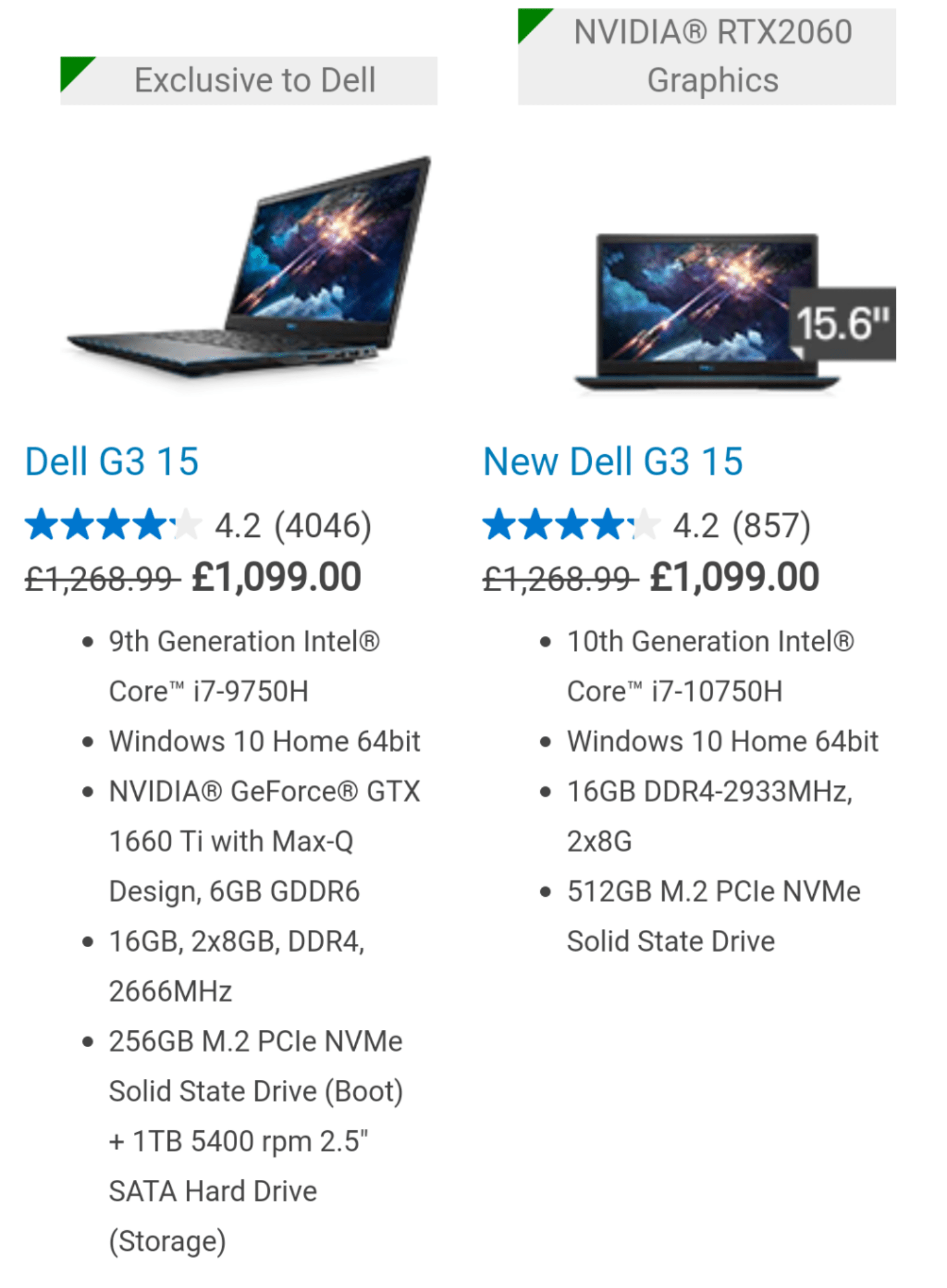 I'm looking at buying a laptop, and can't decide between these two