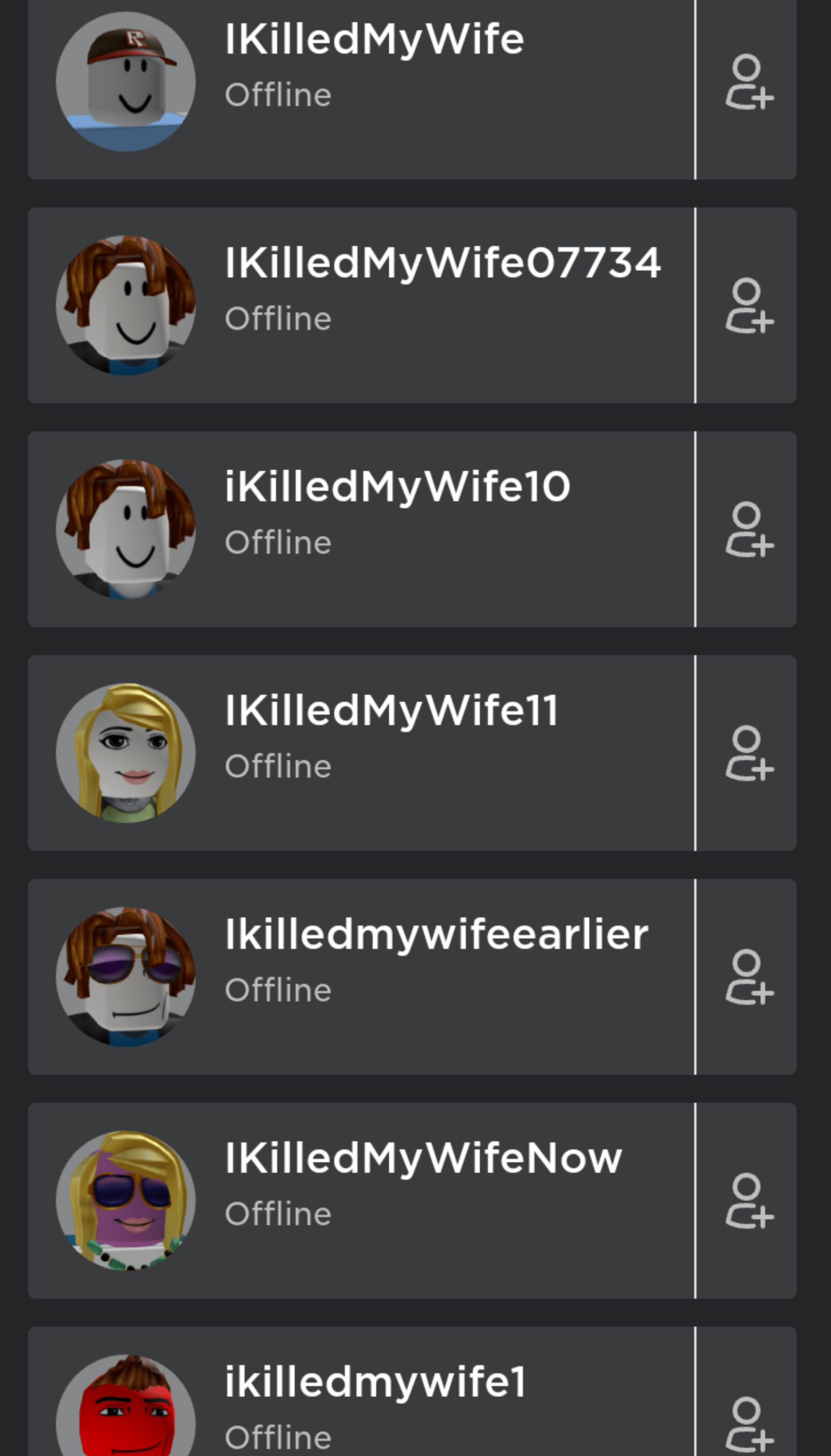 More cursed usernames