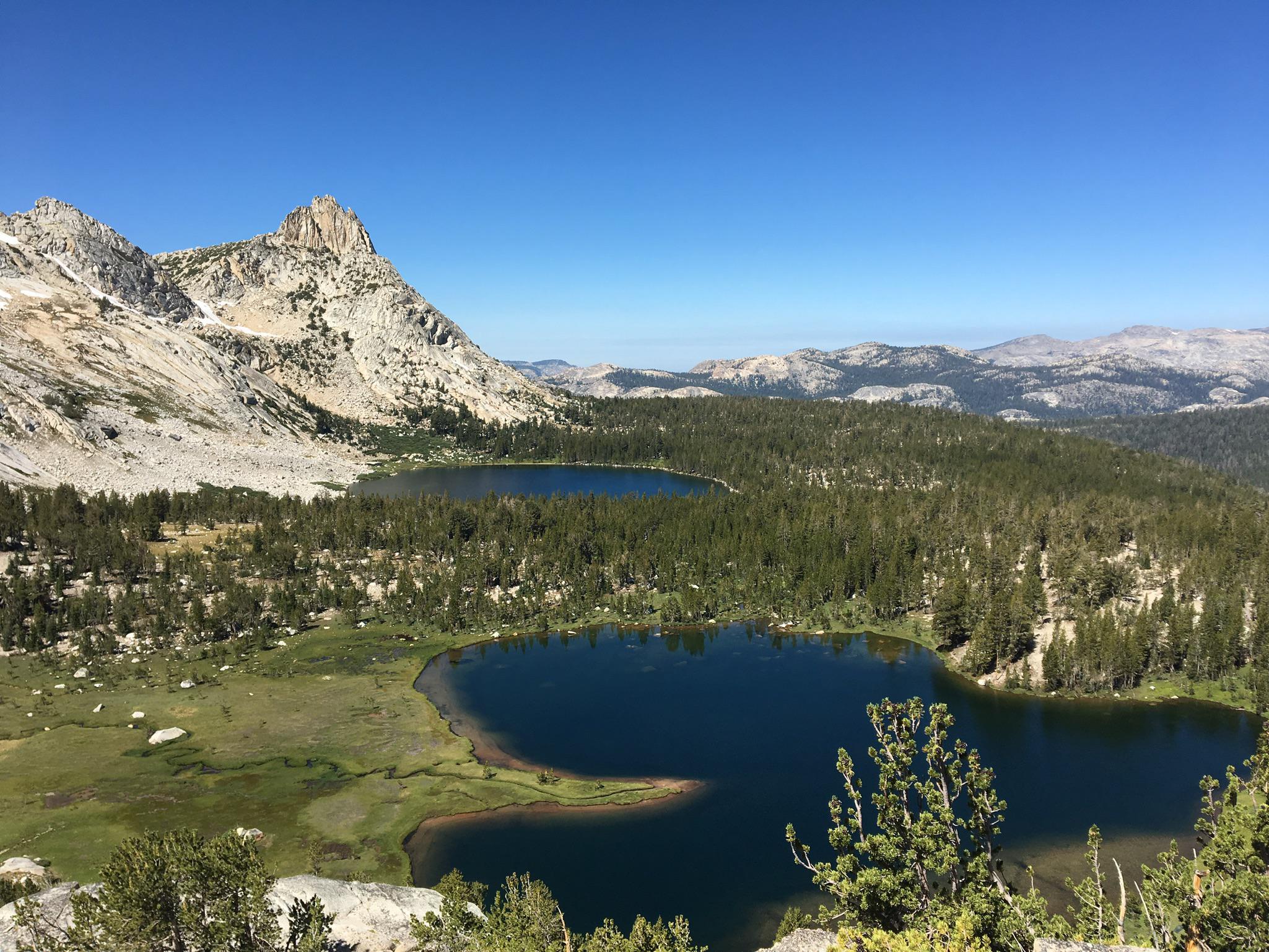 3 nights in the Yosemite backcountry with my partner and 2 great