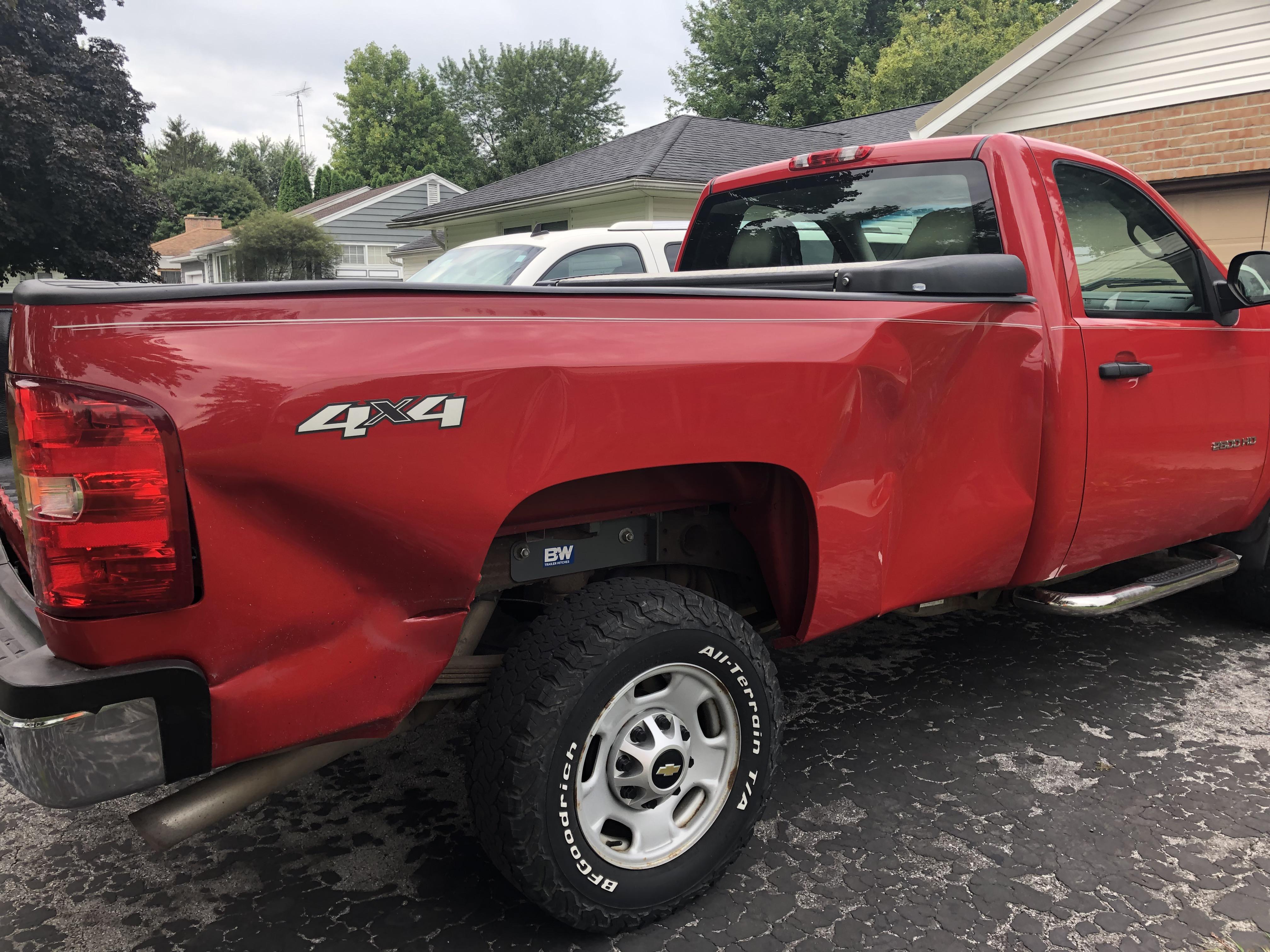 How to make your own FlareSide...1 jack knife trailer into rear