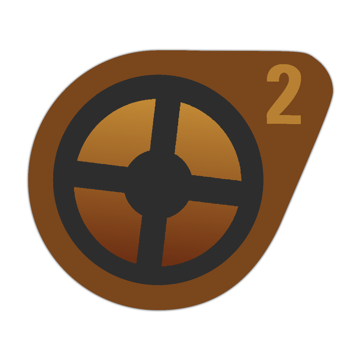 I decided to make the TF2 logo on a Half Life style (Give