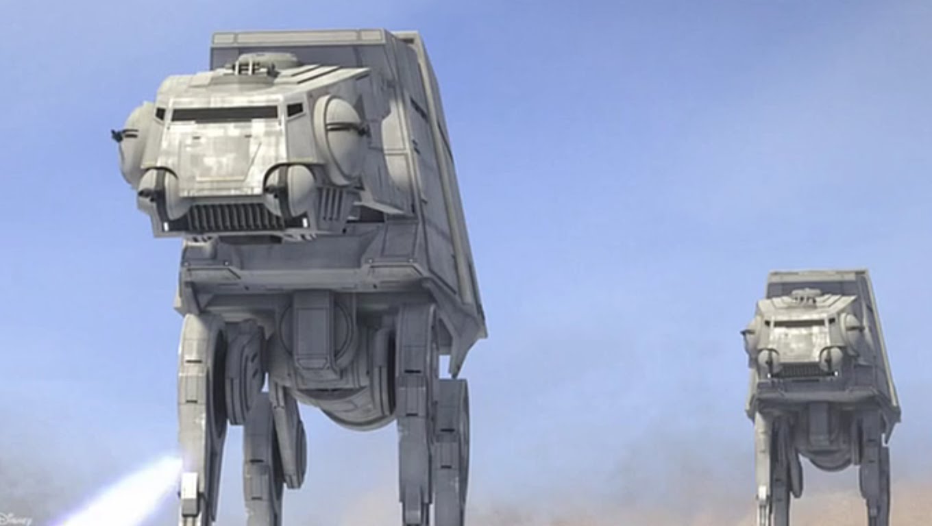 Anyone else think it would be cool if the developmental ATATs from