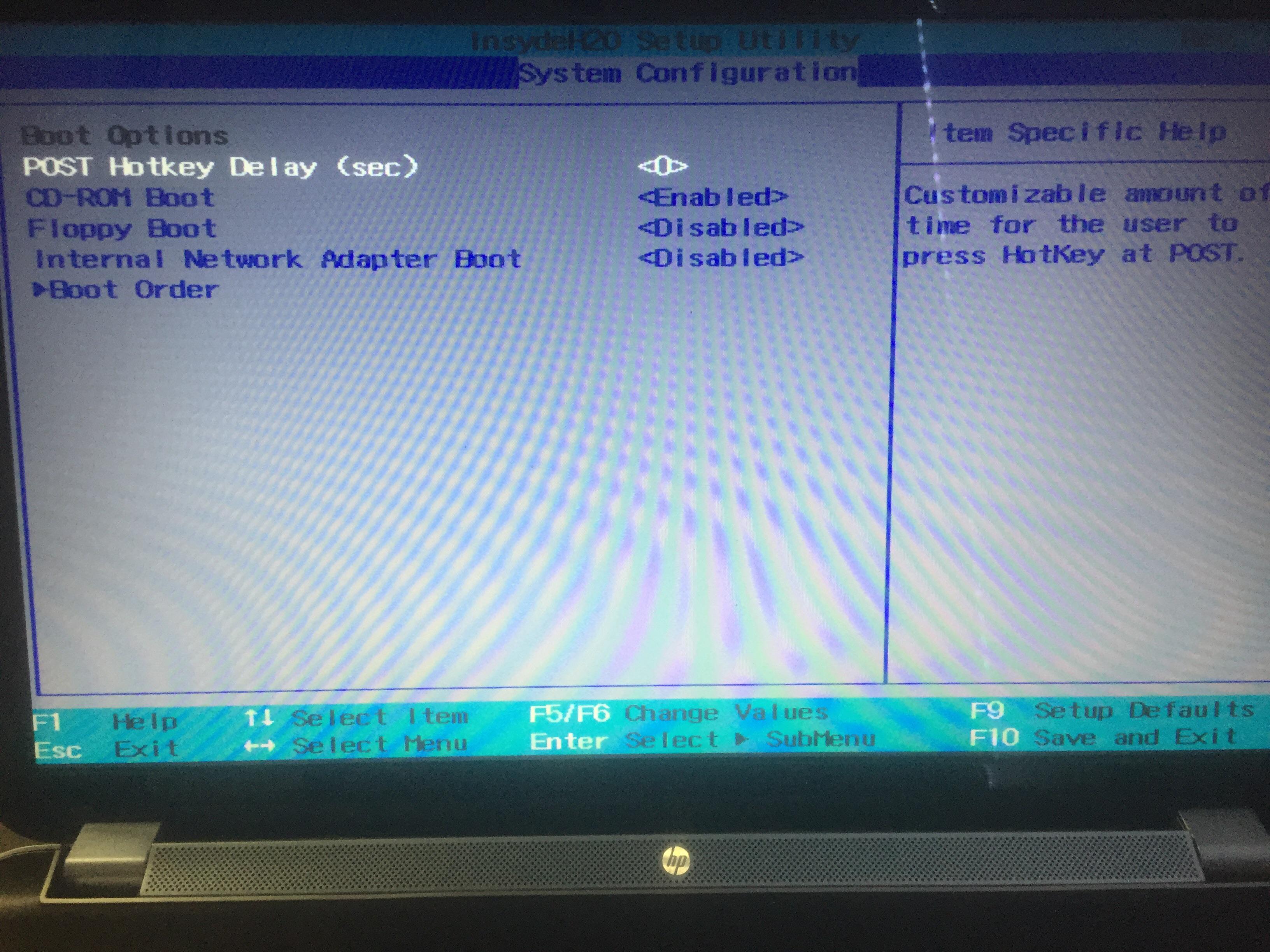 Why is there no option for secure boot, legacy, uefi. It’s just not
