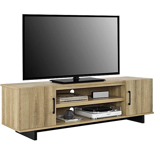 Ameriwood Home Southlander TV Stand for TVs up to 65" (Weathered Oak