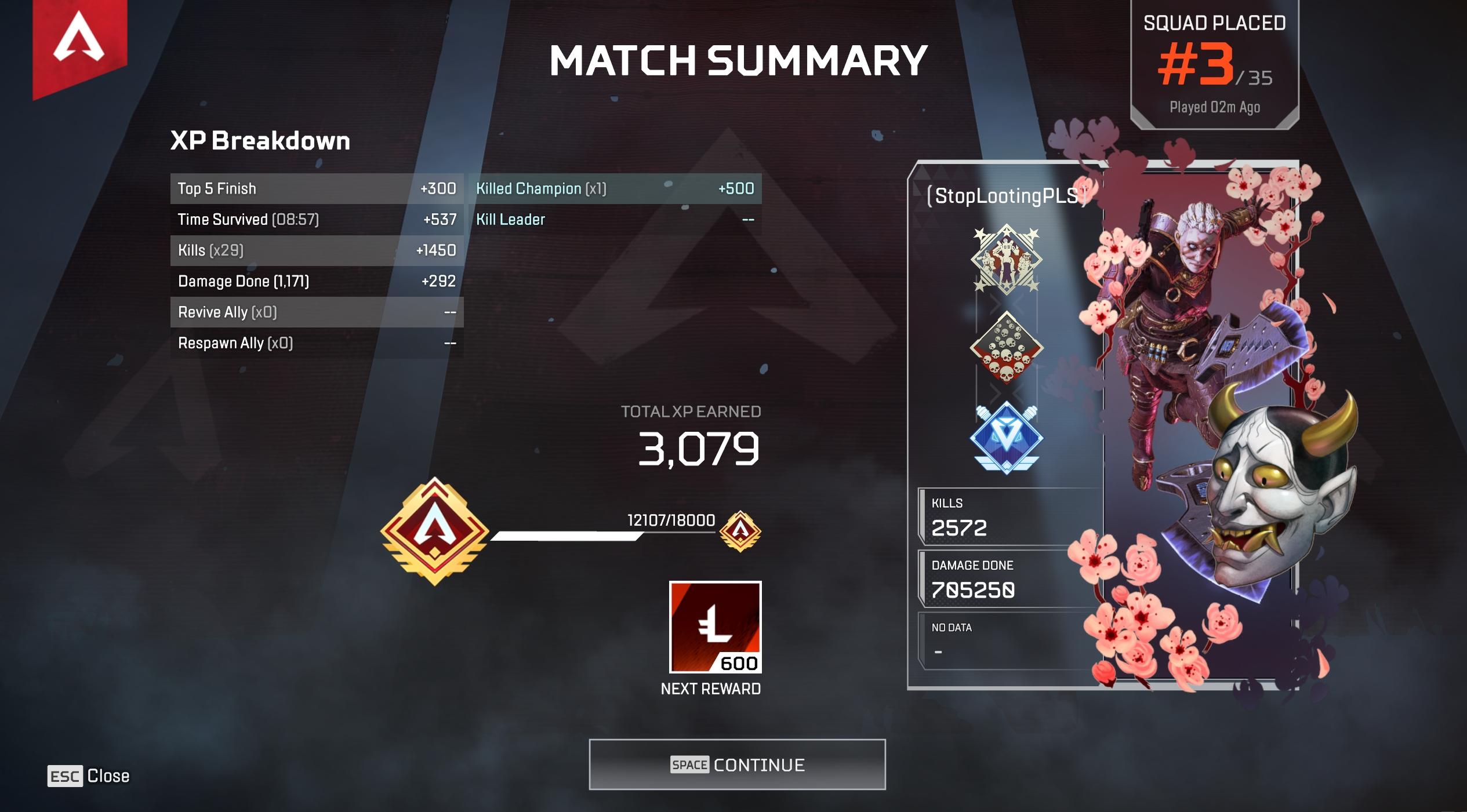 Thanks respawn! The 20 bomb badge is now available from killing shadows. Good job ruining one of
