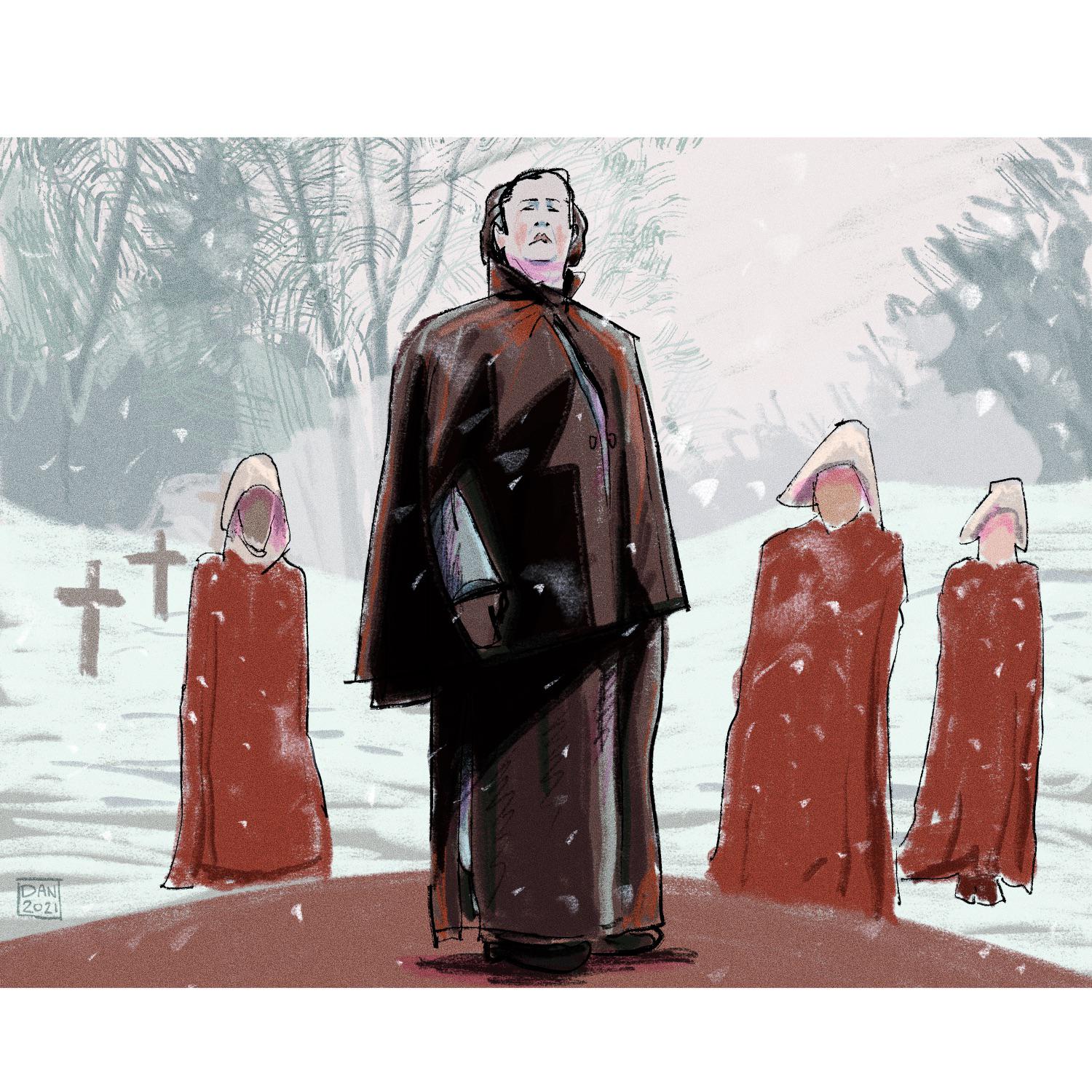 Aunt Lydia artwork OC [no spoilers] r/TheHandmaidsTale