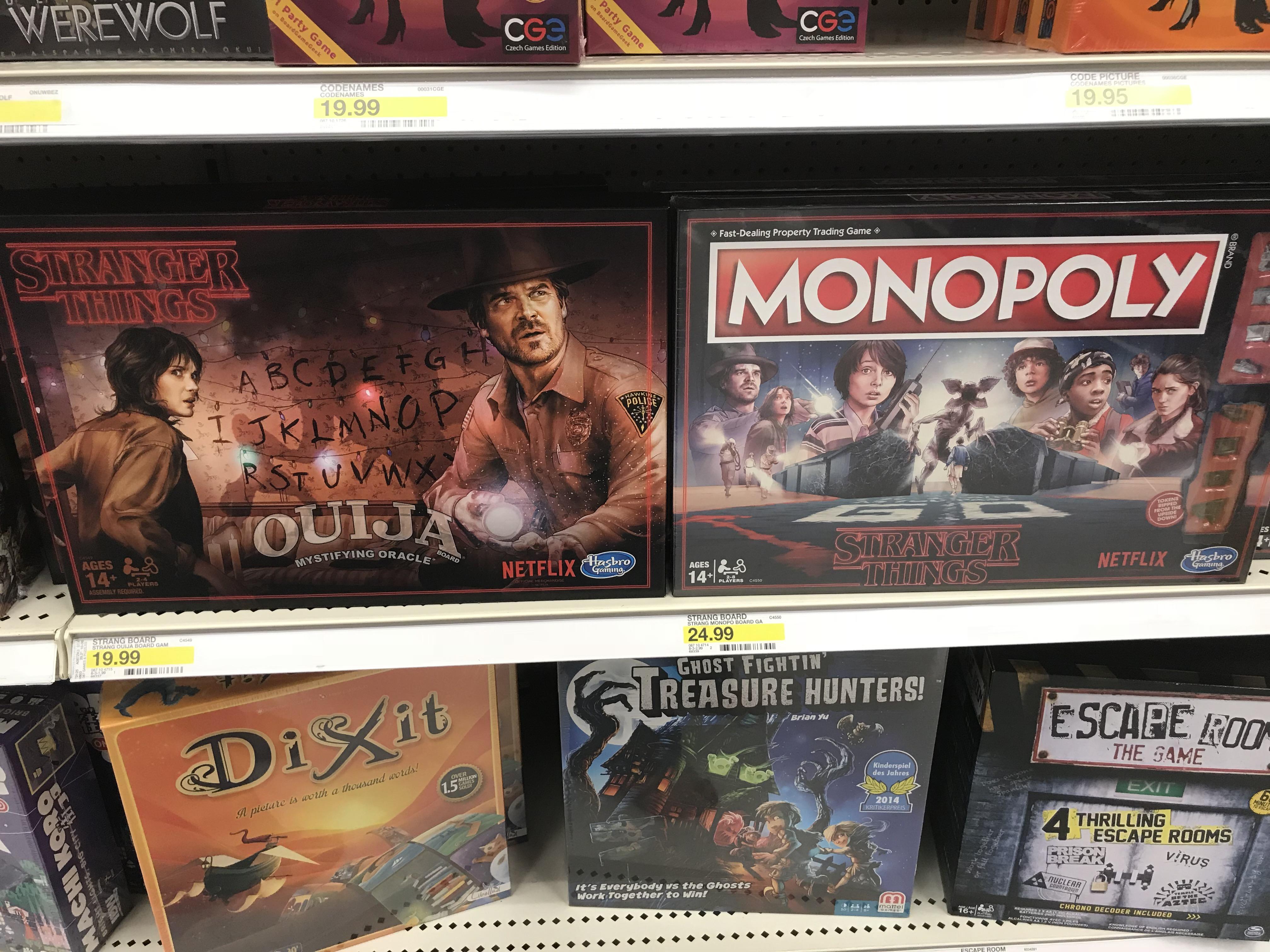 Spotted at Target! The Ouija board was pretty sweet