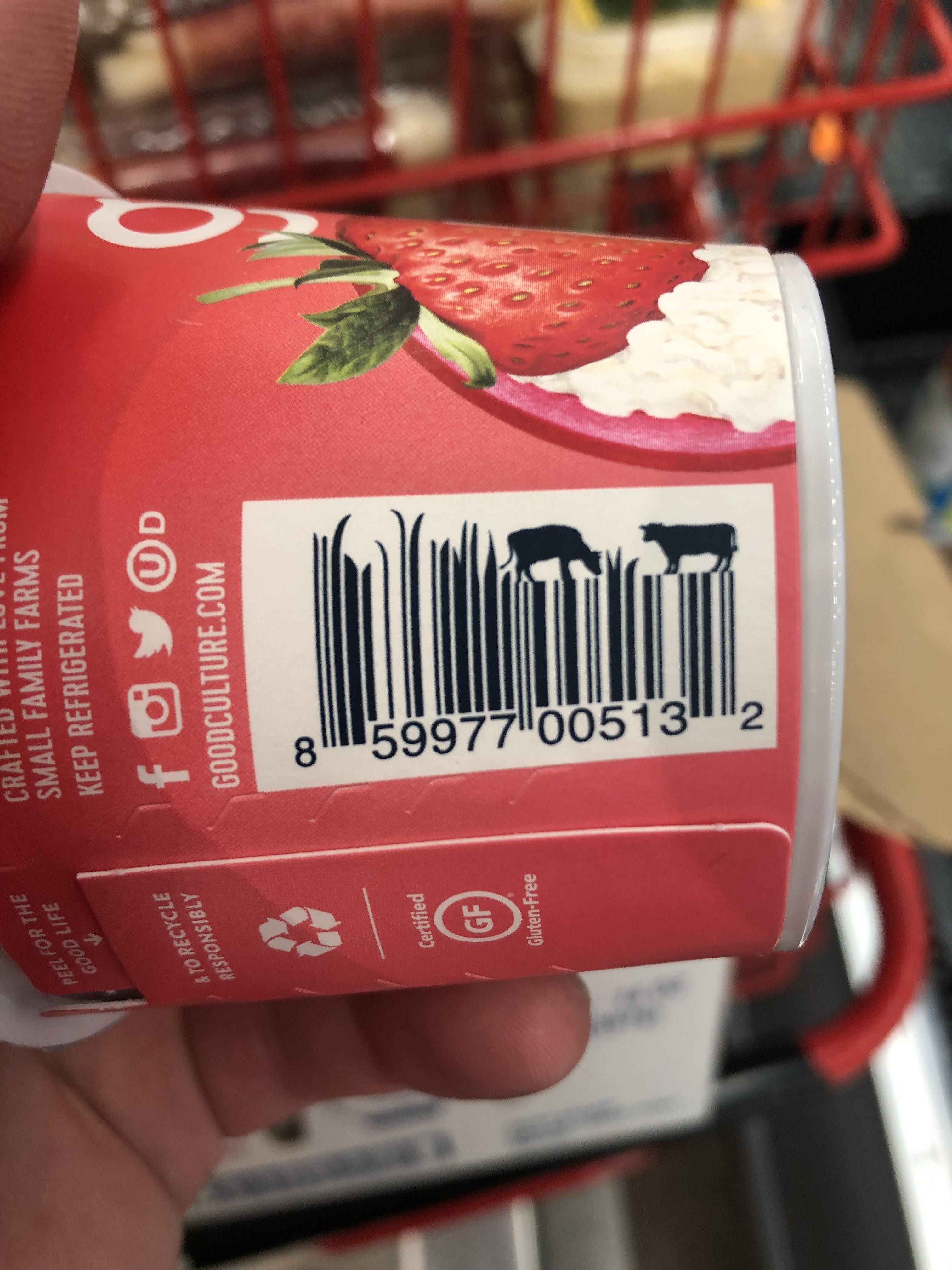 Good culture cottage cheese r/BarcodePorn