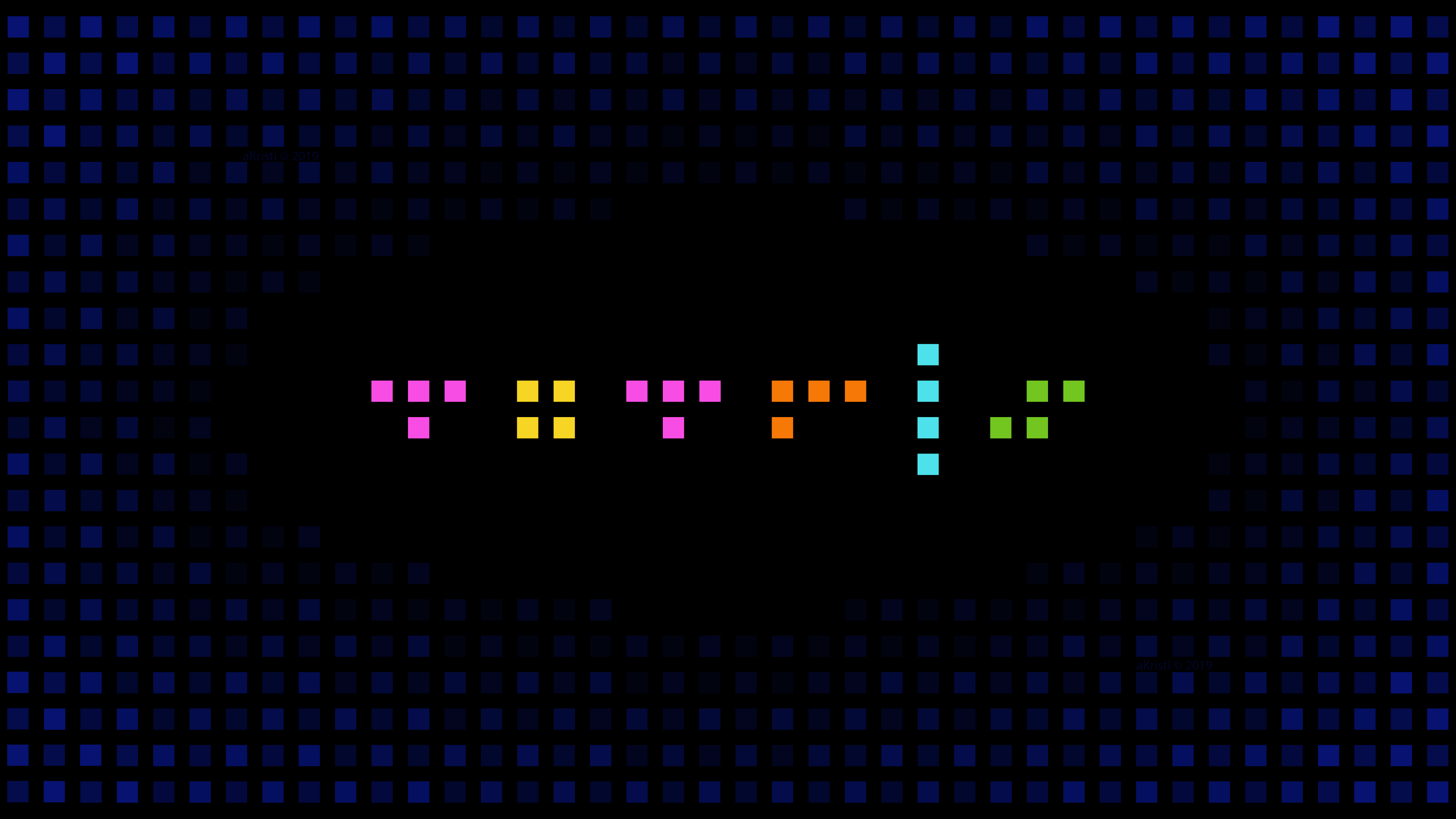 Minimalist Tetris Desktop Wallpaper (4k) by aKristi Tetris