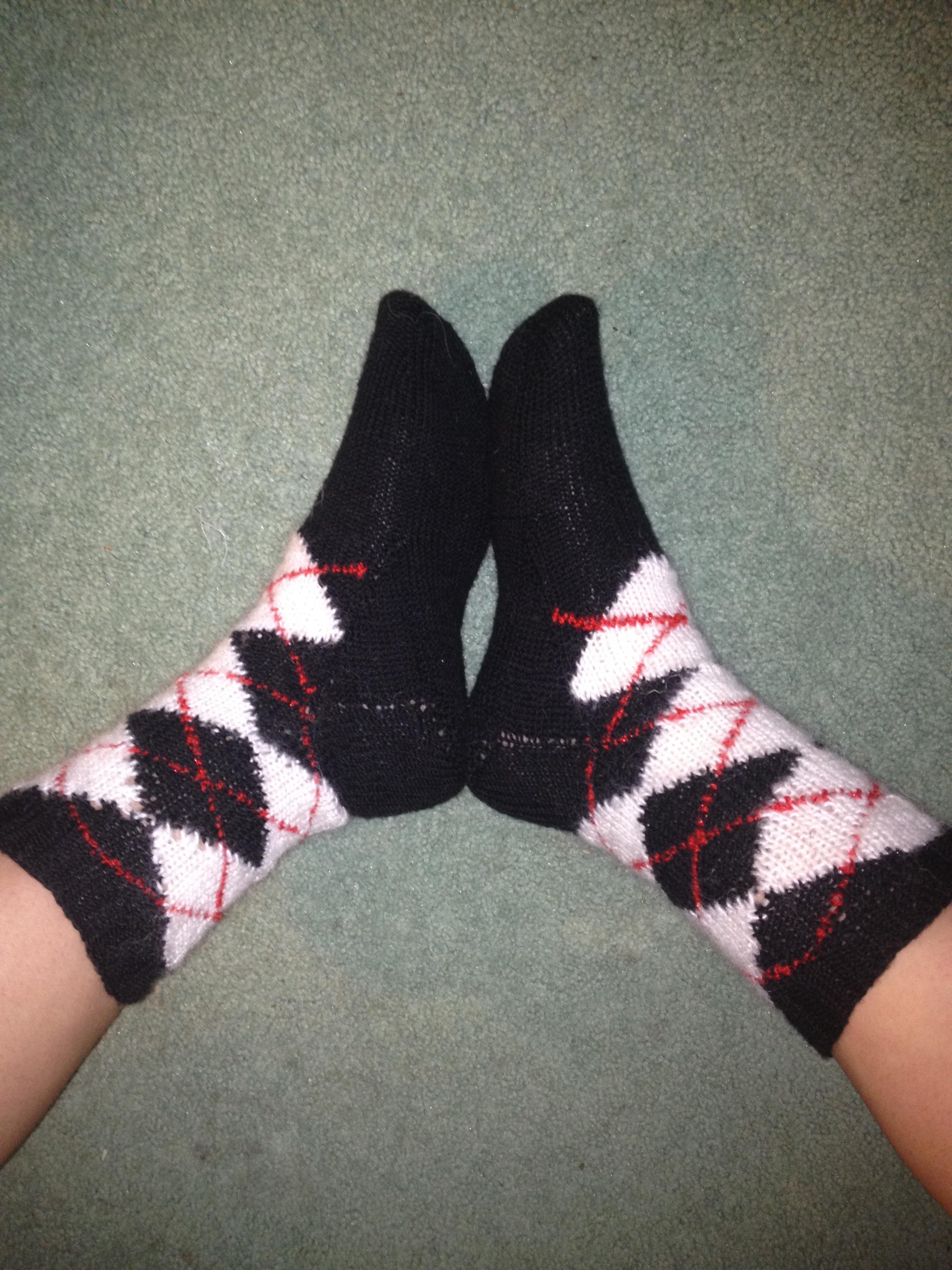 Argyle socks r/knitting