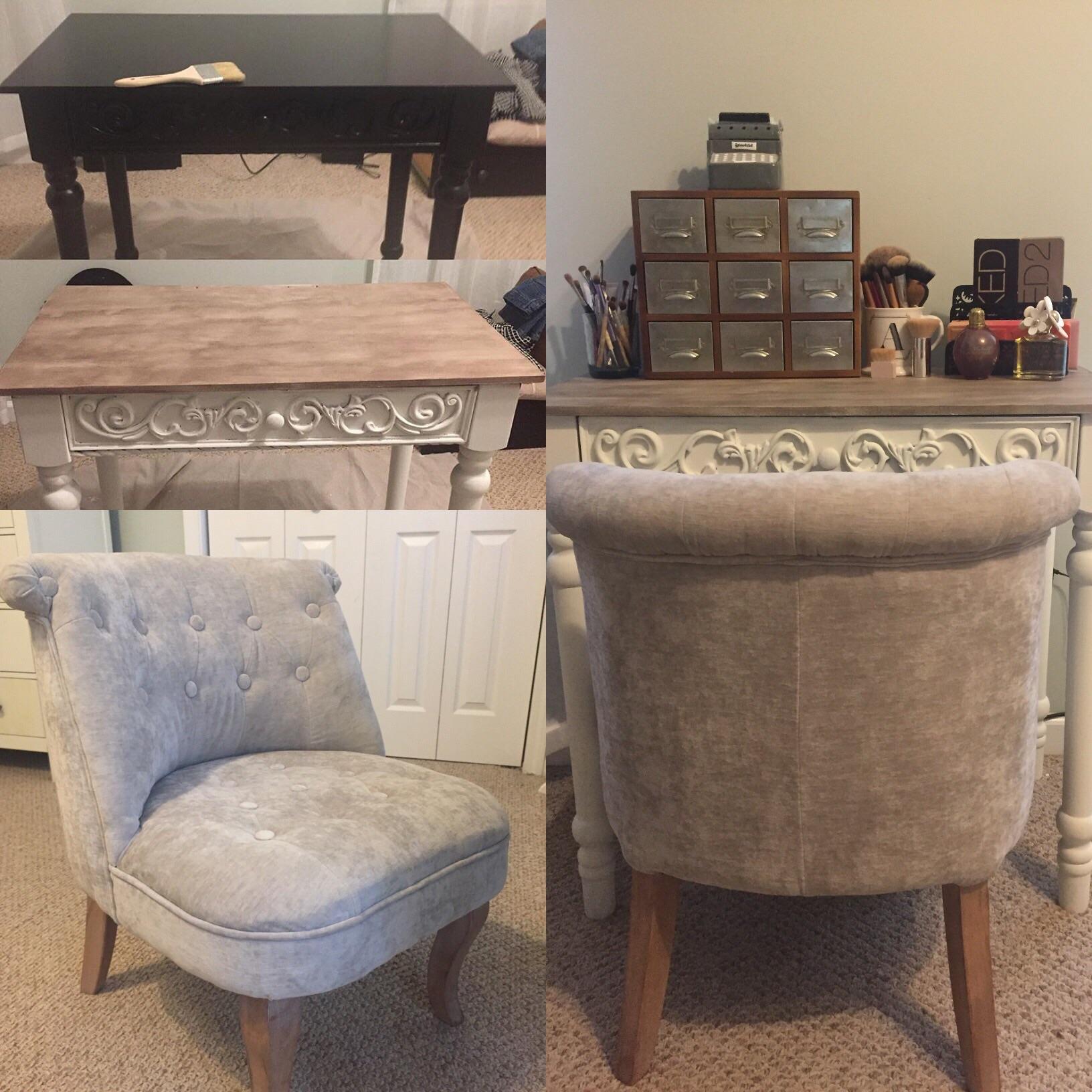 My newly redone vanity!