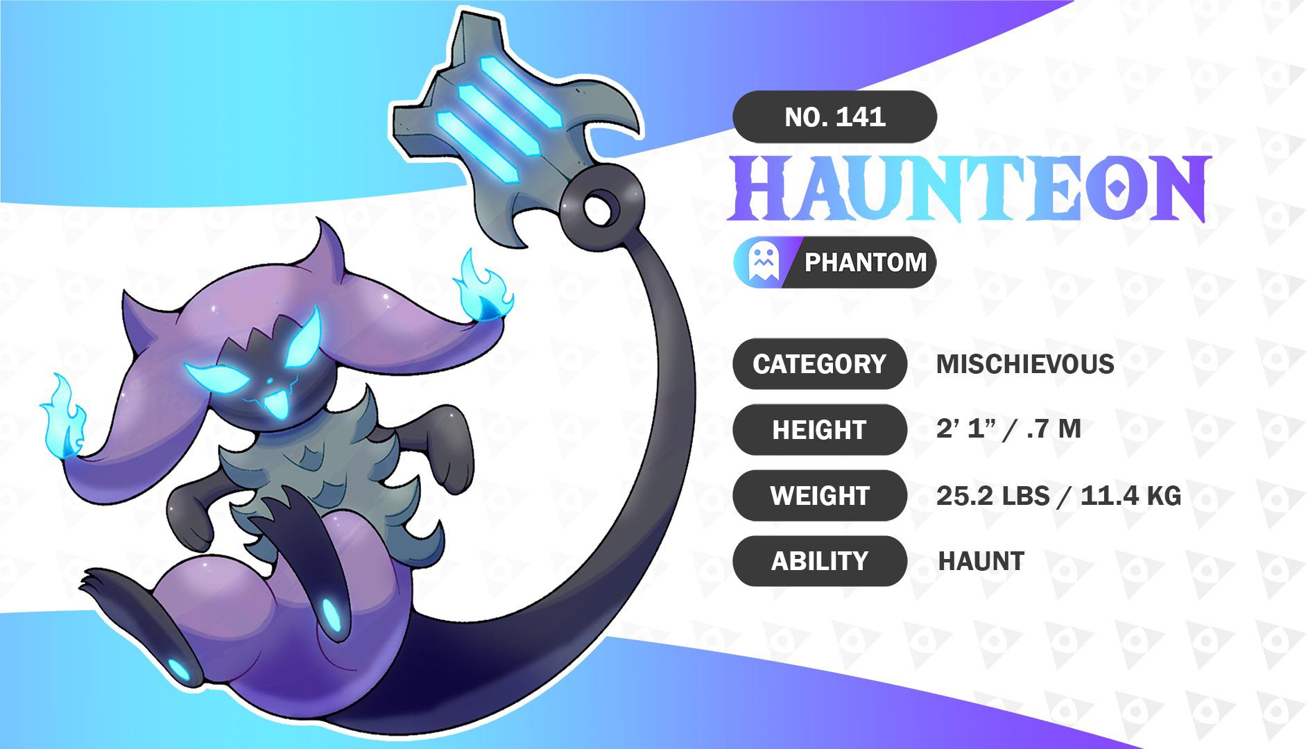 GhostType Eeveelution r/fakemon