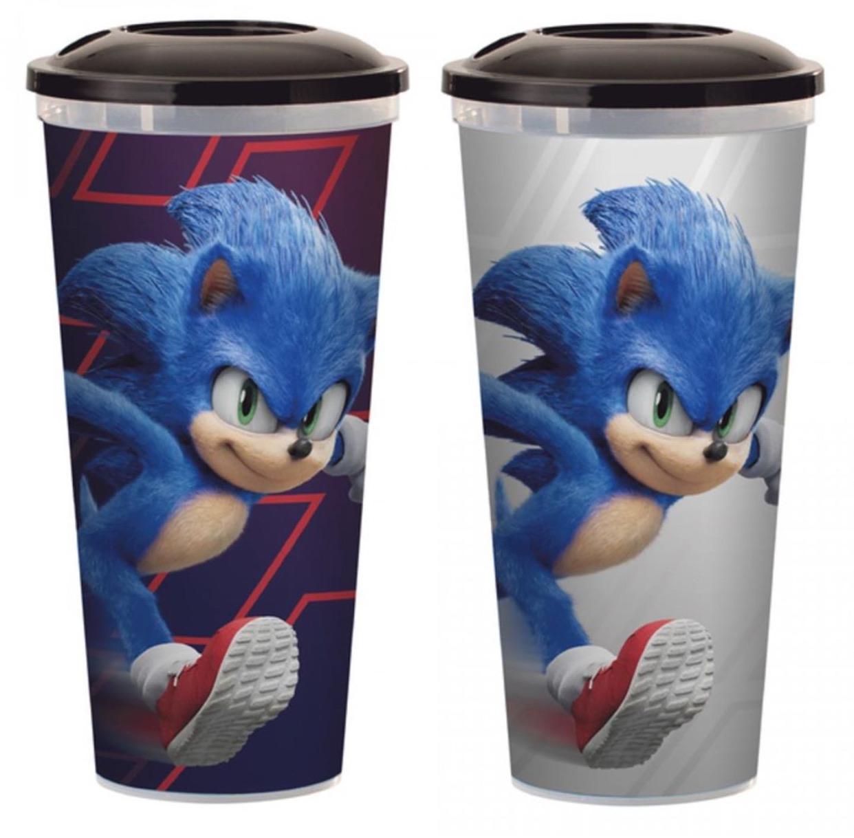 First Look at Movie Theater Promo. Fountain Drink Cups! r/SonicTheMovie