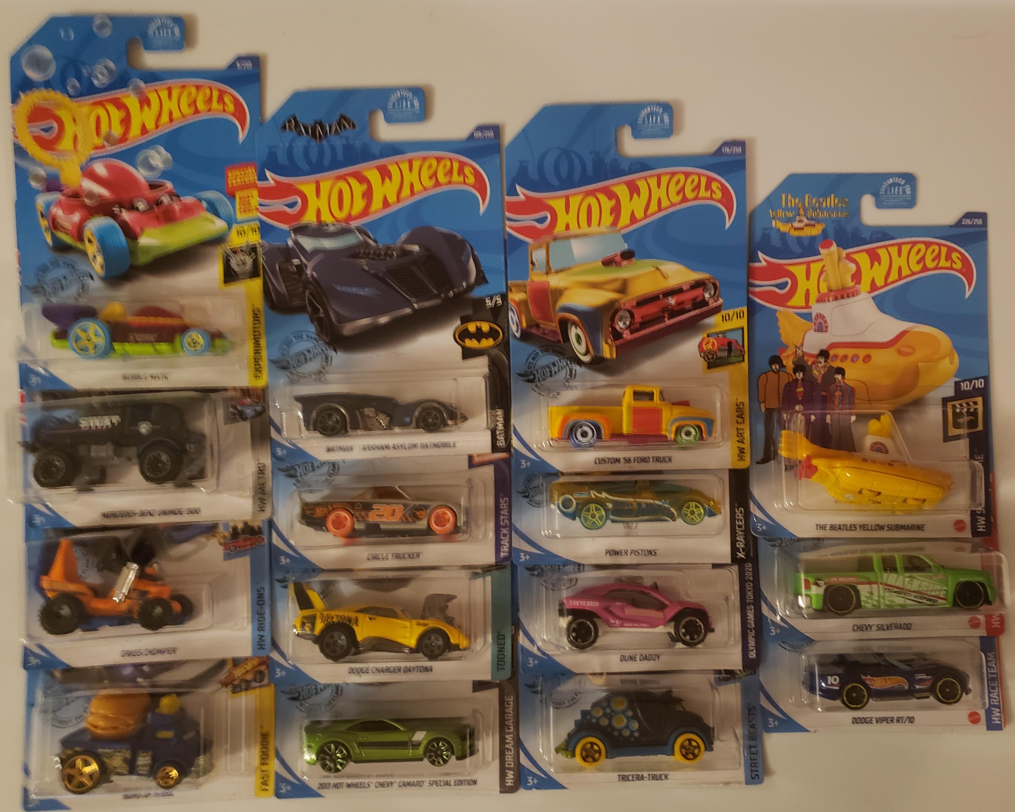 2020 treasure hunts complete. r/HotWheels