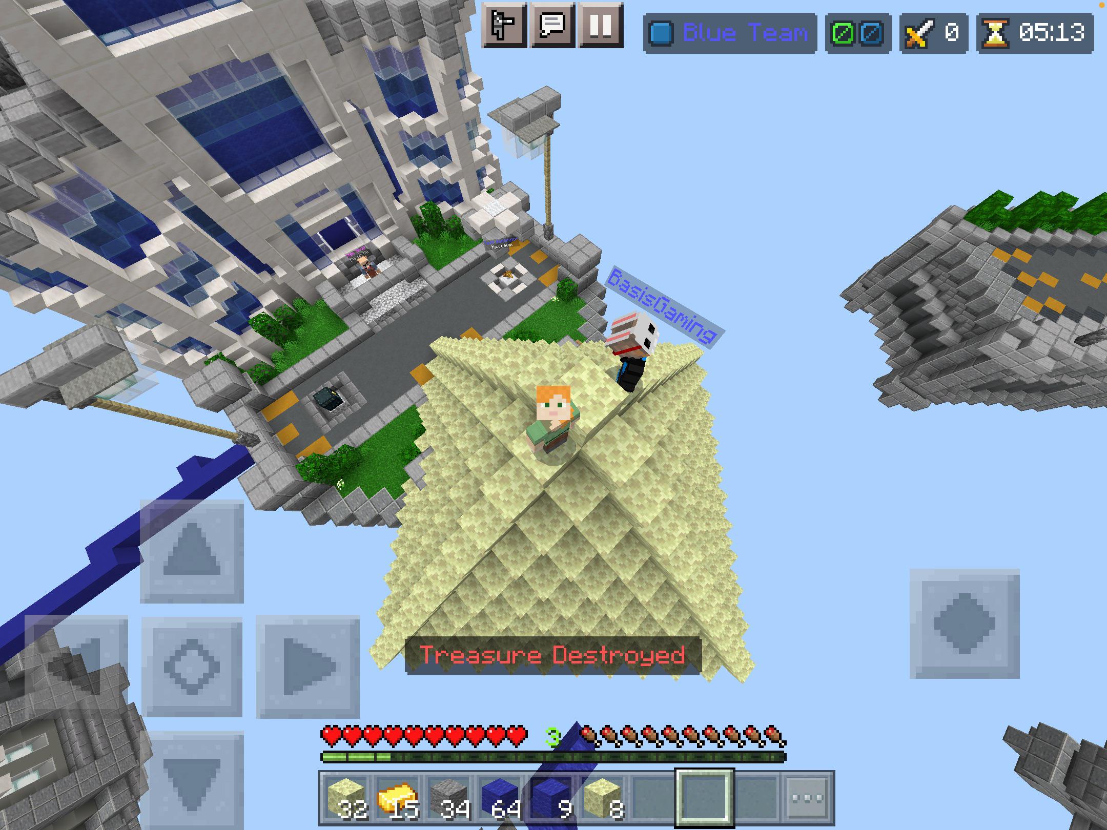 12 layer defense on treasure wars r/Minecraft