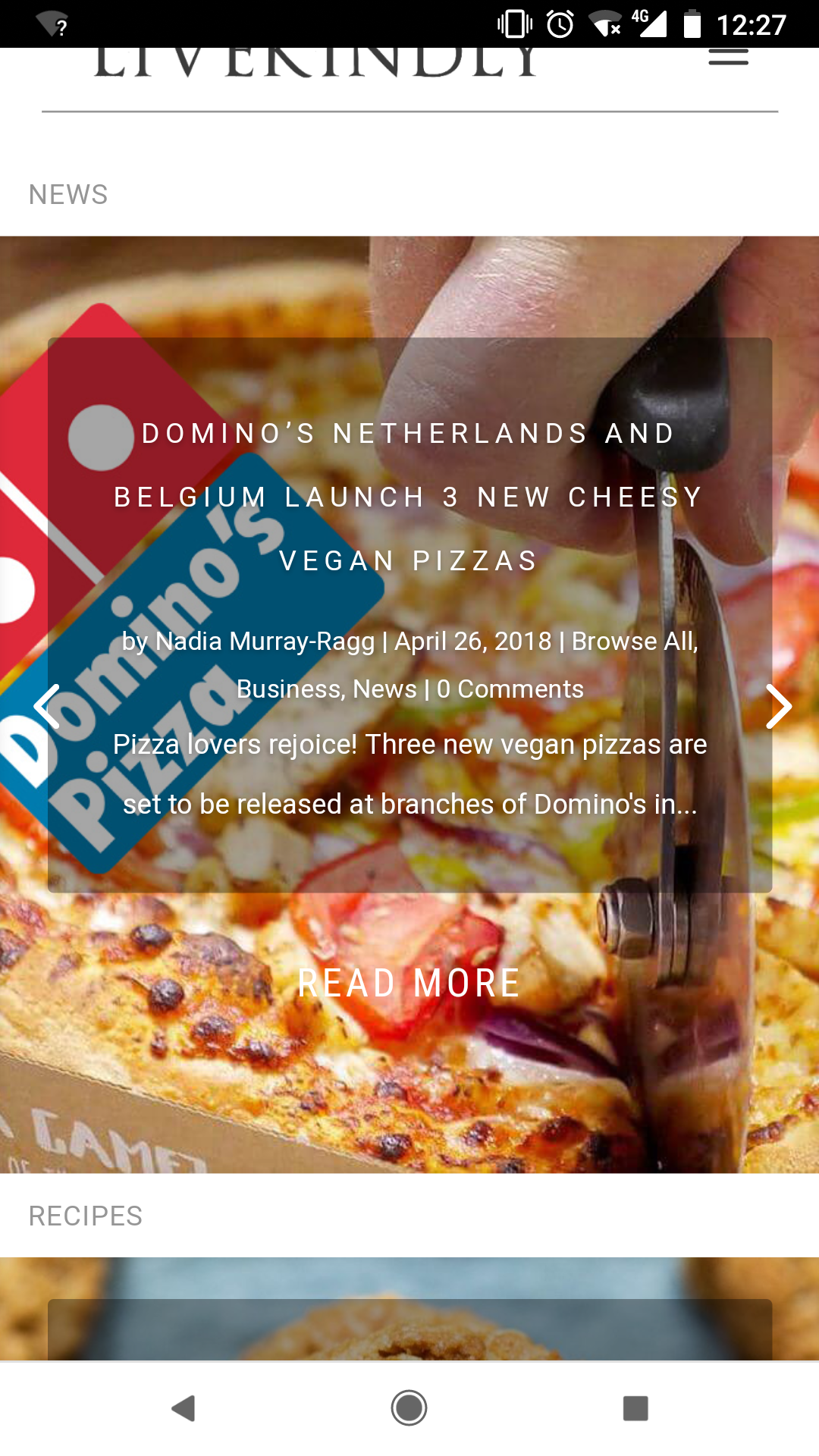 Dominos have launched vegan pizzas in Australia, and now in the