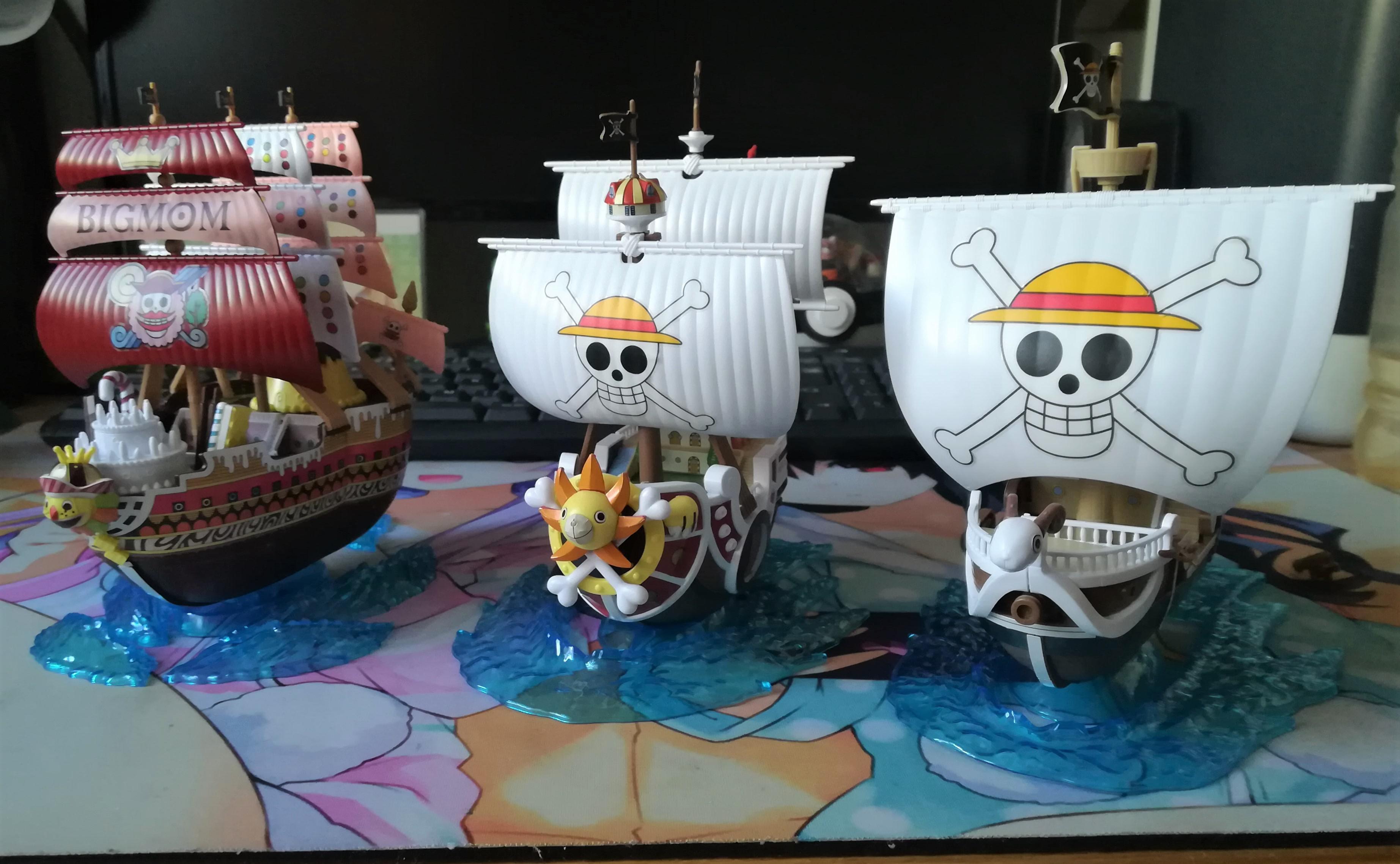 Just finished building my 3rd ship! These are really fun. r/OnePiece
