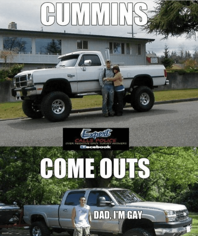 Chevy trucks are gay boomershumor